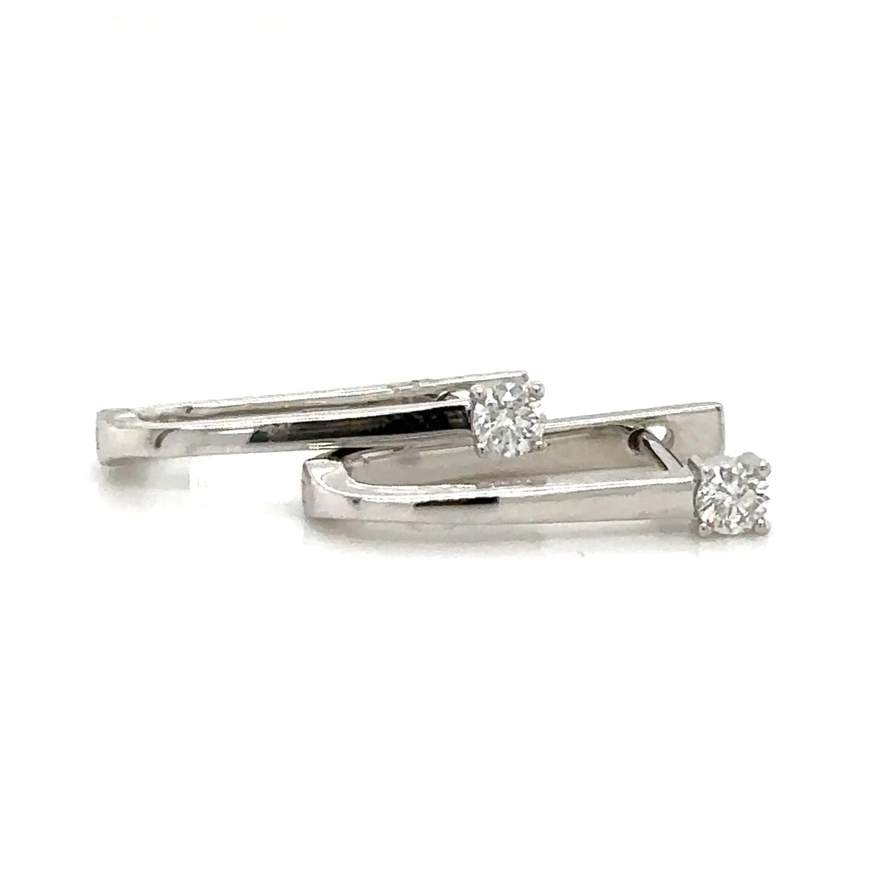 0.14carat Diamond Huggie Earrings