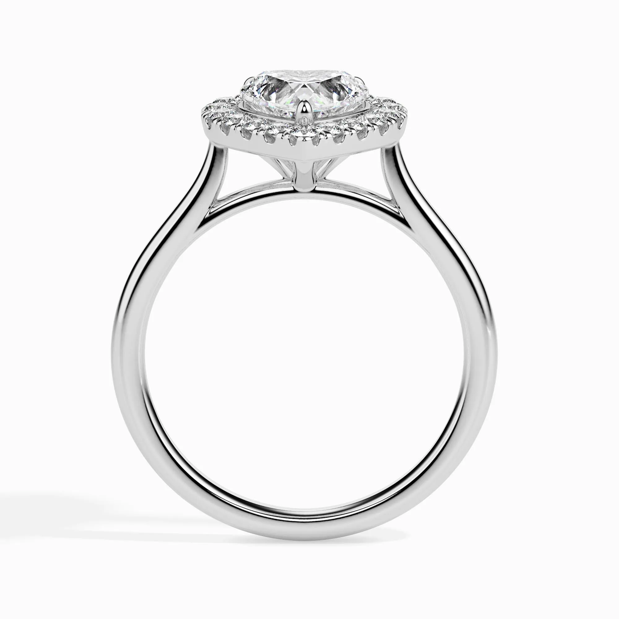 0.5 CT Radiant Luxury Sentimental Lab-Grown Diamond Ring