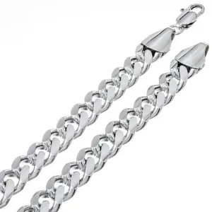 10K White Gold Men's 6MM Miami Cuban Chain