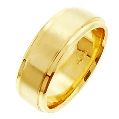 14K or 18K Yellow Gold Traditional Ring