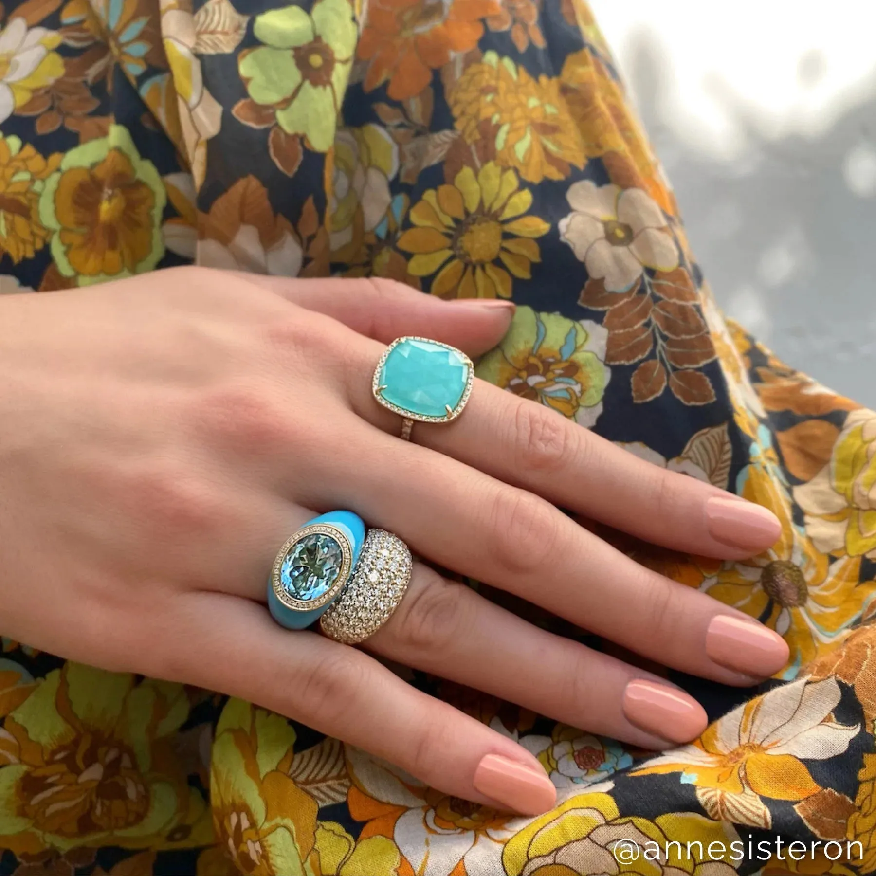 14kt Cocktail Ring
