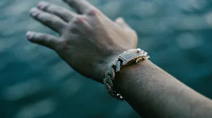14MM Miami Prong Bracelet in Rose Gold   White Gold