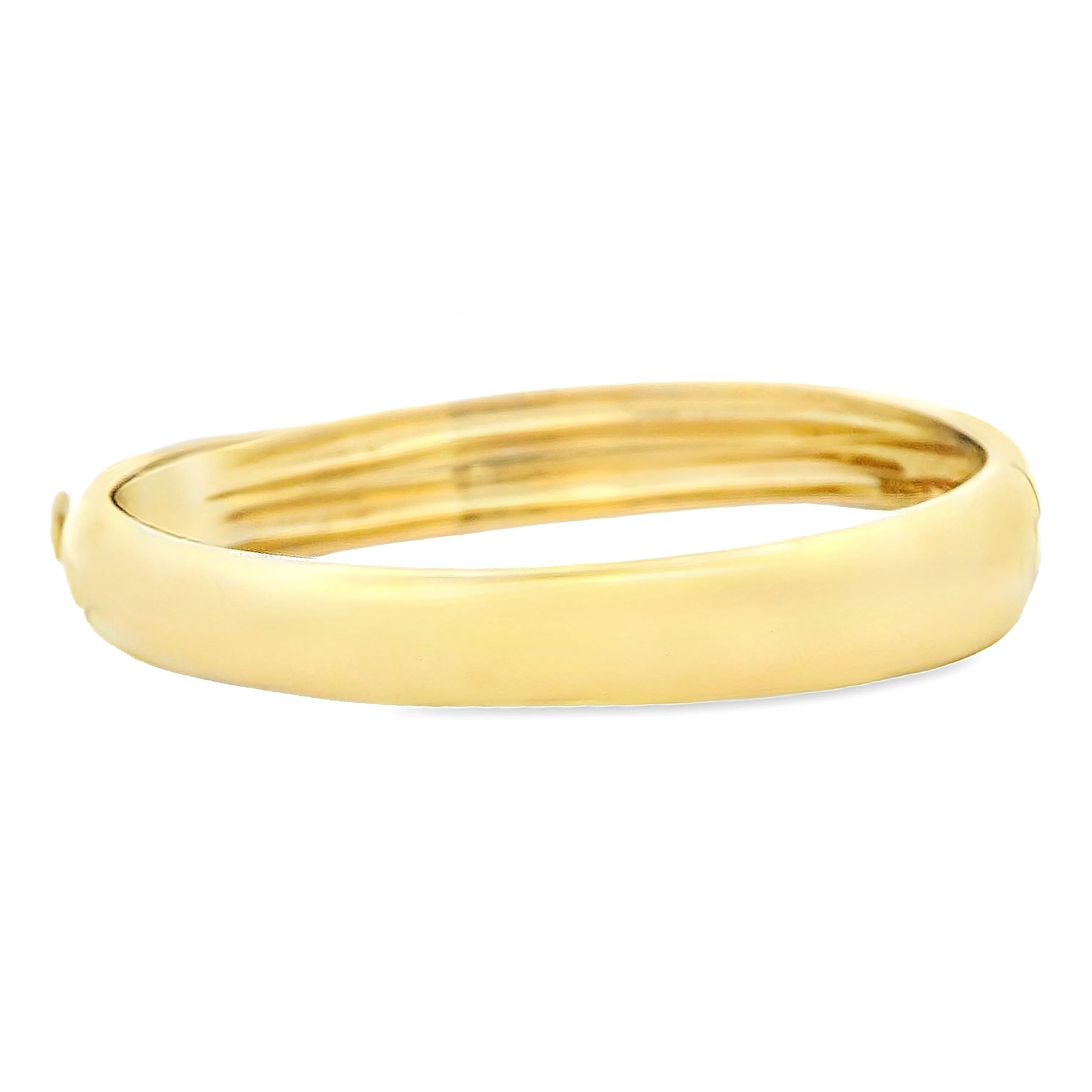 1.80ct 18k Yellow Gold Diamond Bangle