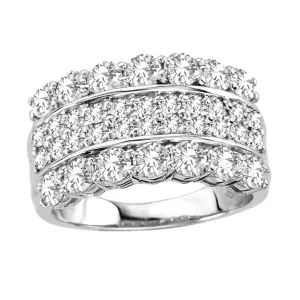 18K 2.52CT D-LADIES RINGS