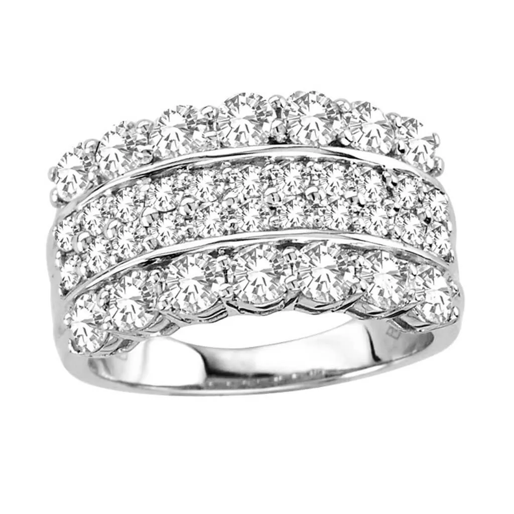 18K 2.52CT D-LADIES RINGS