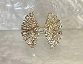 18k Doves By Doron Paloma Diamond Ring