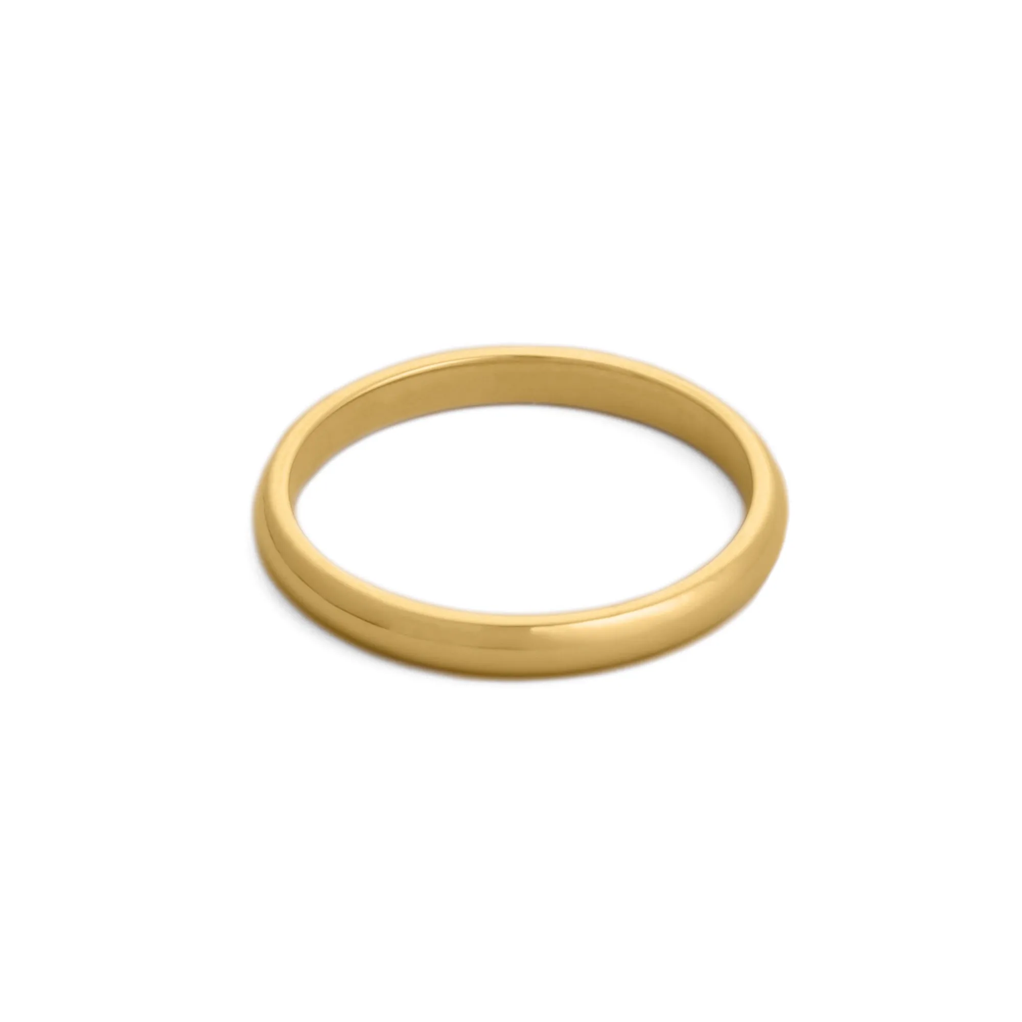 18K Gold 2mm Comfort Fit Wedding Ring