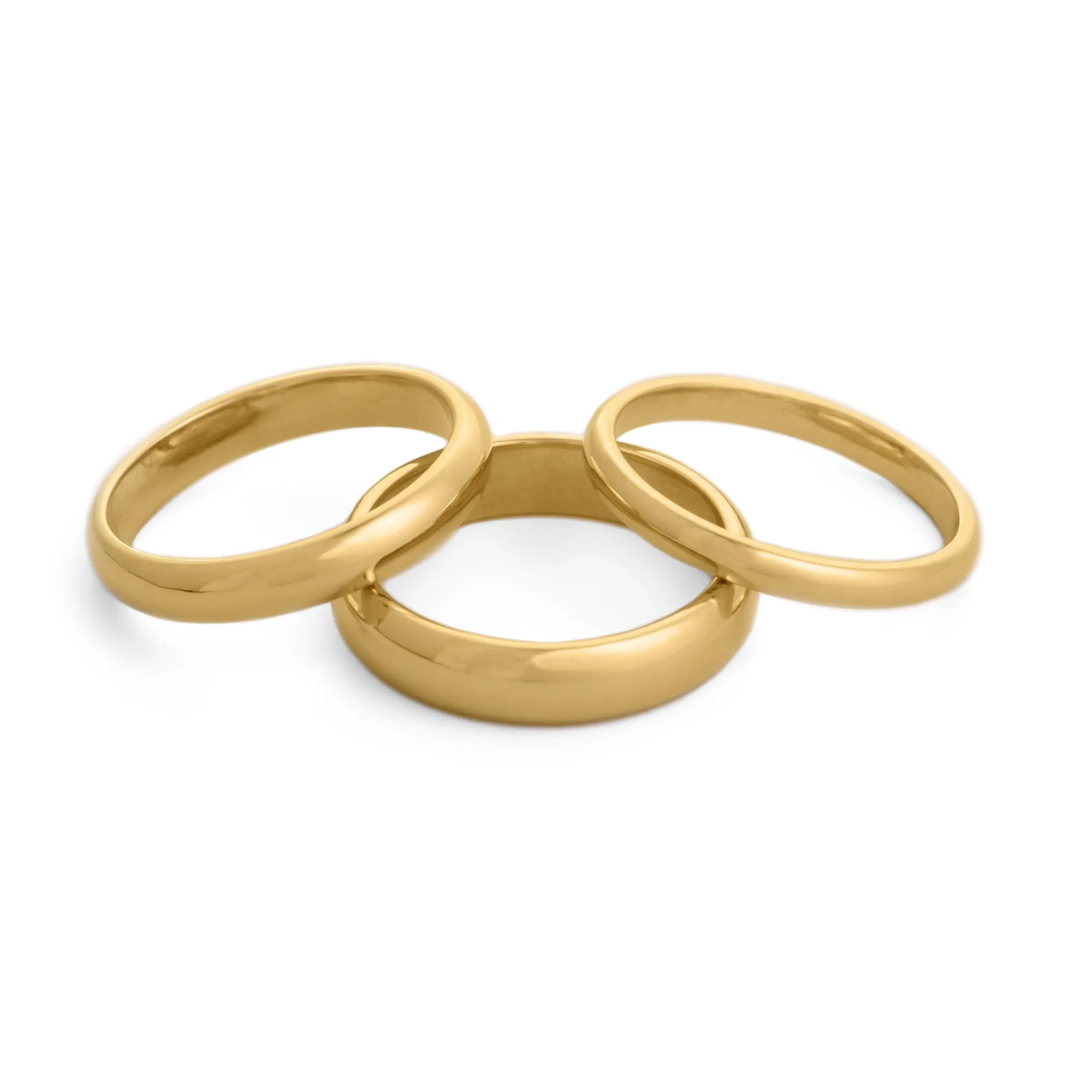 18K Gold 2mm Comfort Fit Wedding Ring