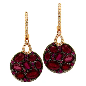 18KR/5.36GM 26RUBY-0.39CT 14RUBY-3.52CT 42RD-0.12CT