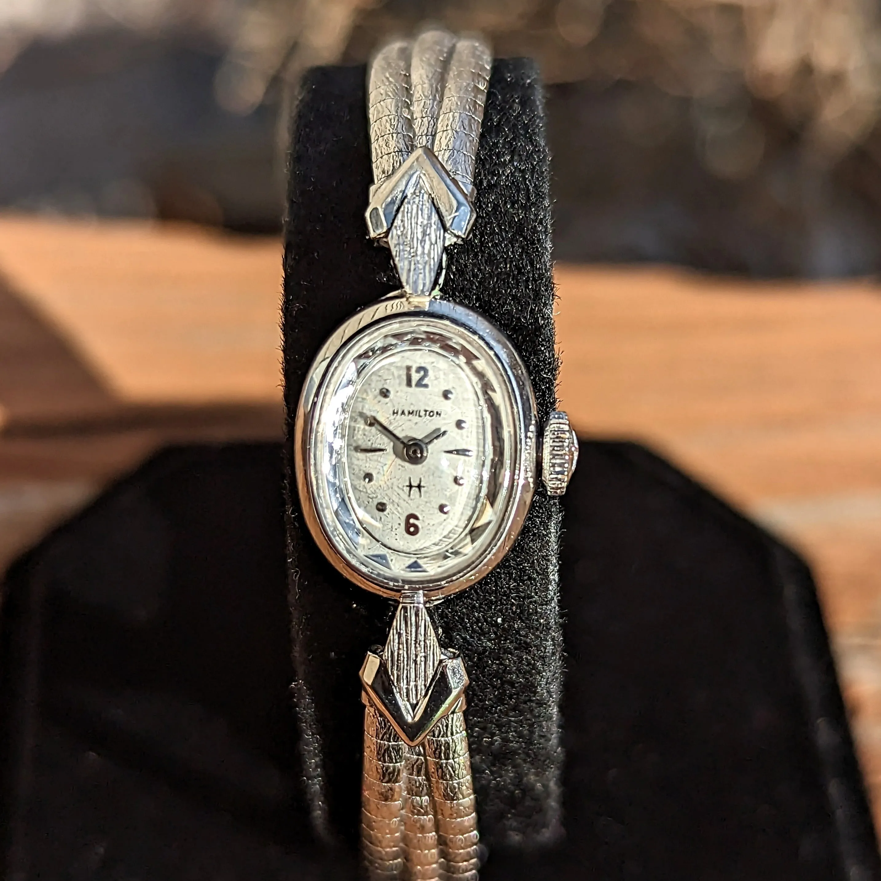 1940 Ladies' HAMILTON Wristwatch USA Caliber 780 17 Jewels 10K GF Watch