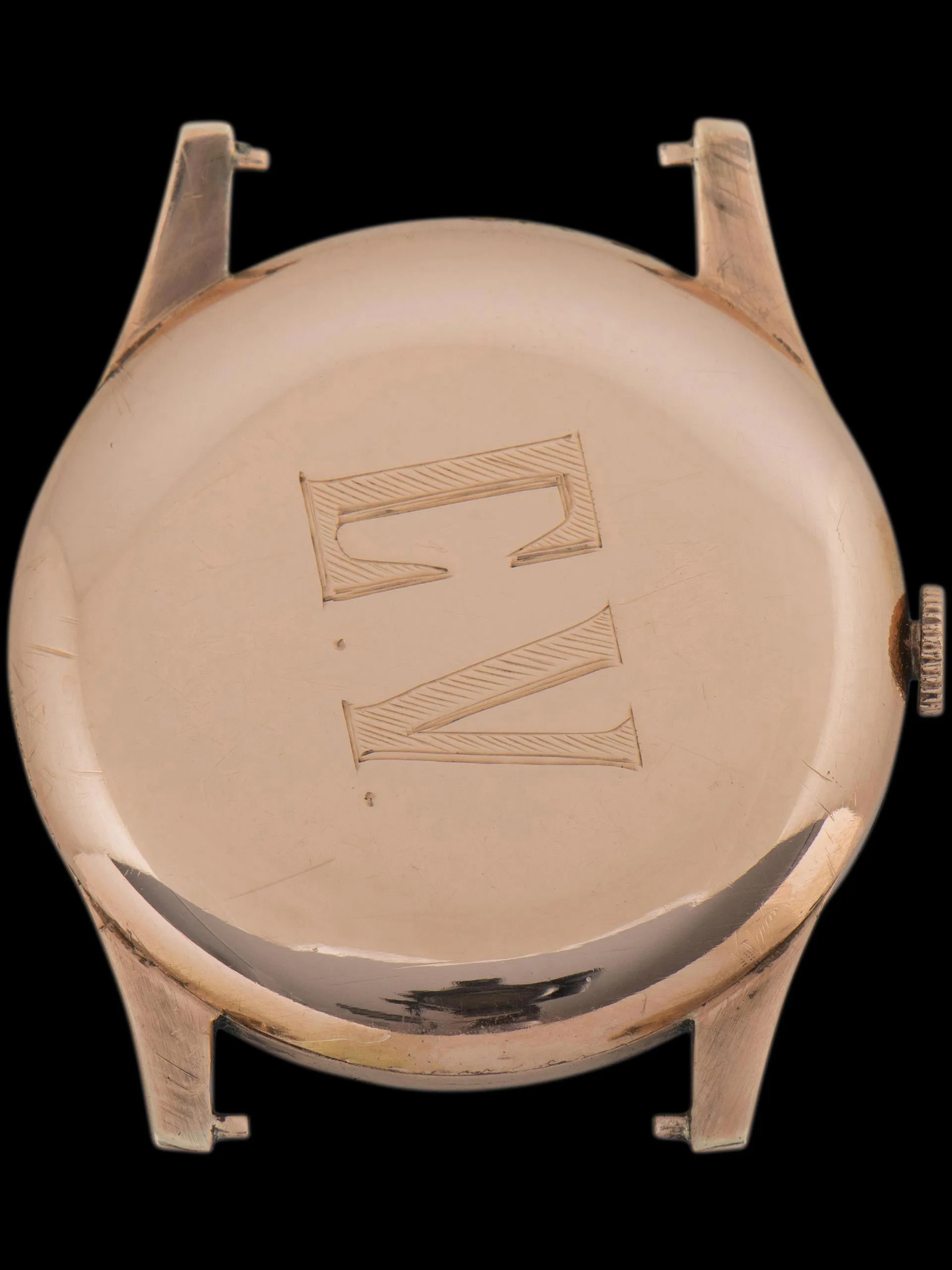 1940s Marvin Dress Watch 14K RG "Gilt" Dial