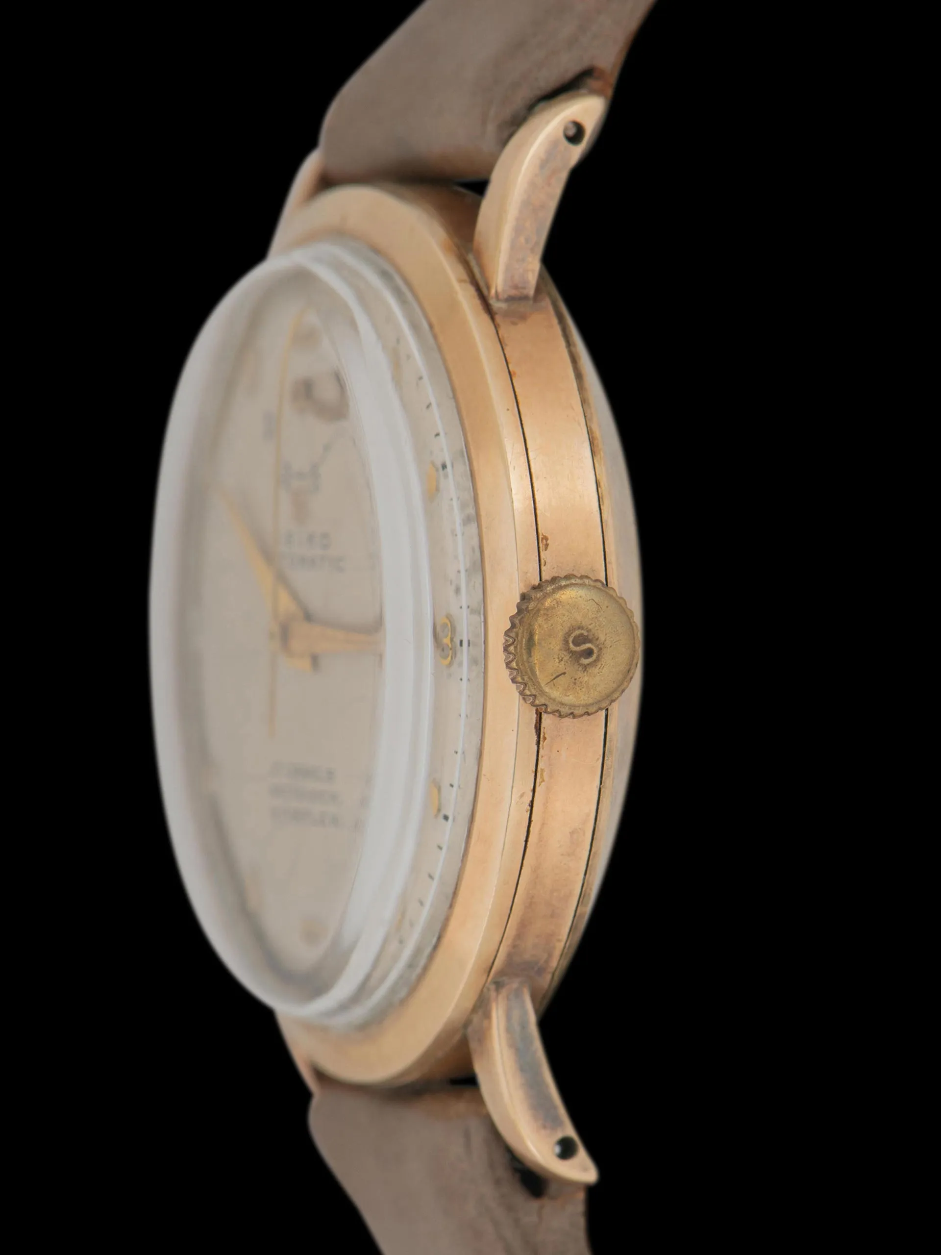 1950s Seiko Automatic "Indicator" 14K Gold-filled (Ref. 14015) 'Cal. 11a' W/ Full Set