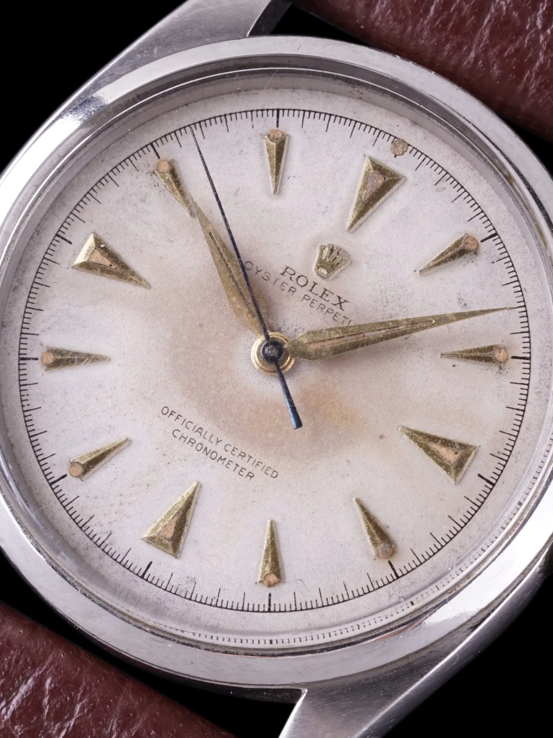 1954 Rolex Pre-Explorer (Ref. 6352) "Ovettone"