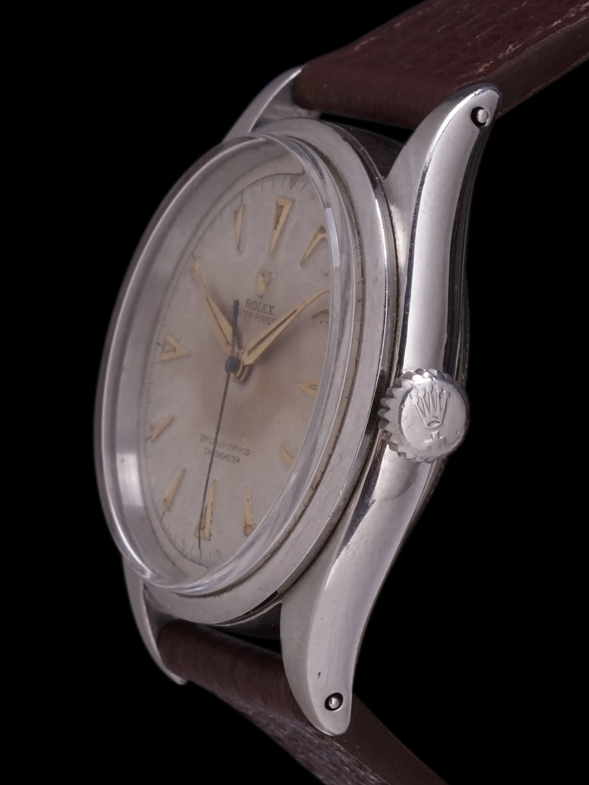 1954 Rolex Pre-Explorer (Ref. 6352) "Ovettone"