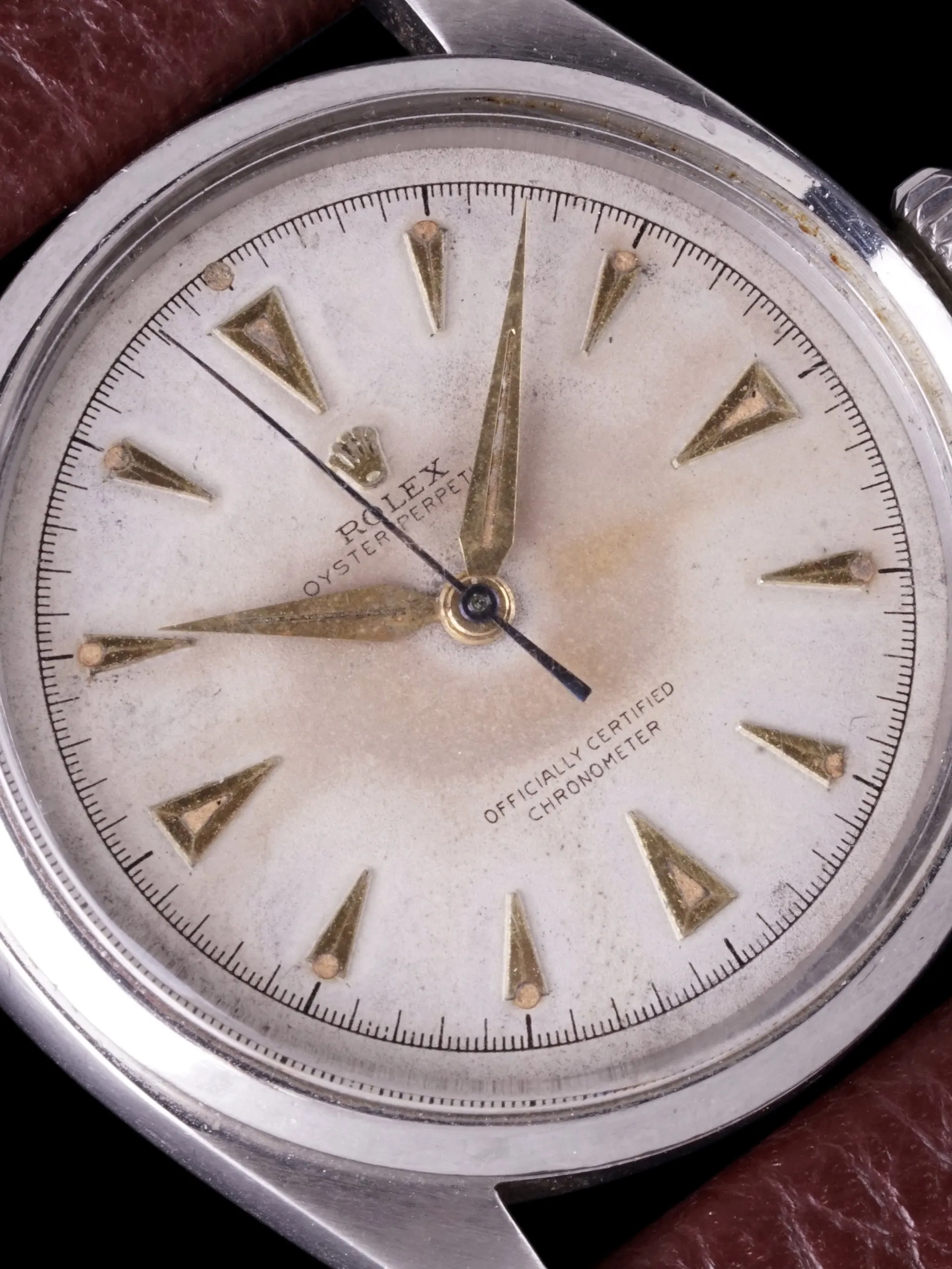 1954 Rolex Pre-Explorer (Ref. 6352) "Ovettone"