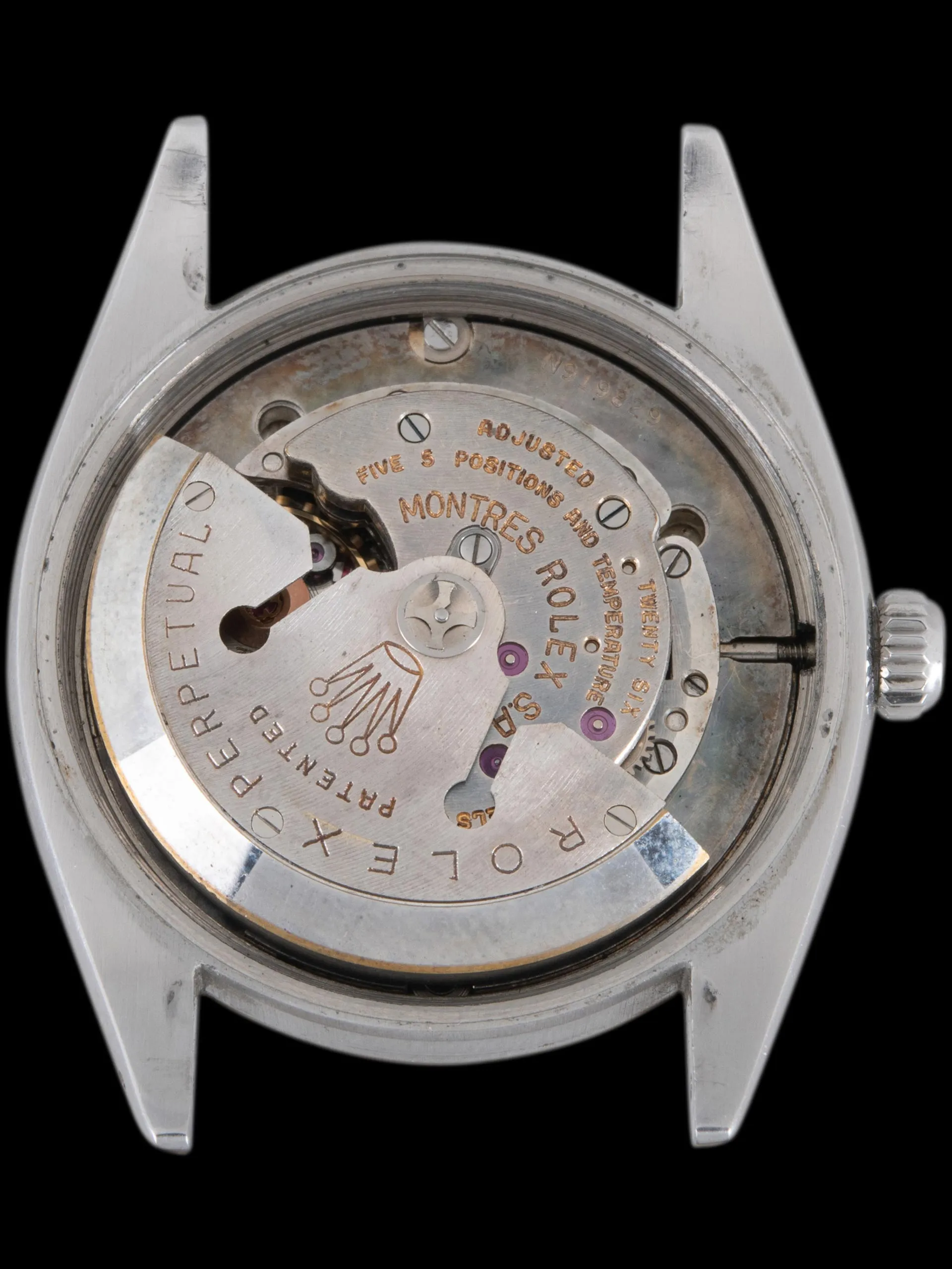 1956 Rolex Oyster-Perpetual Tru-Beat (Ref. 6556) "Crosshair Dial"