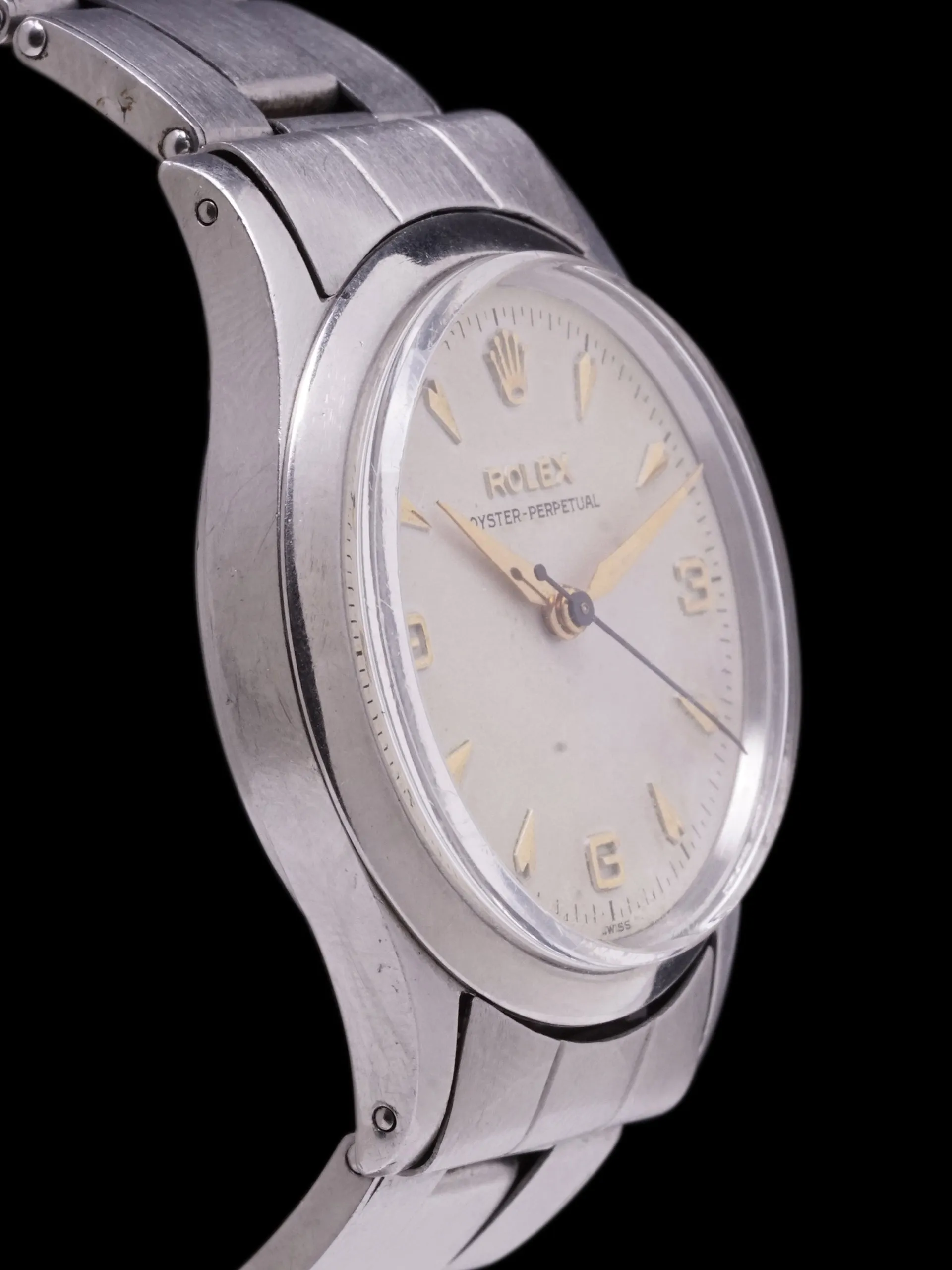 1957 Rolex Oyster-Perpetual (Ref. 6532) Explorer Dial "Flat Case"