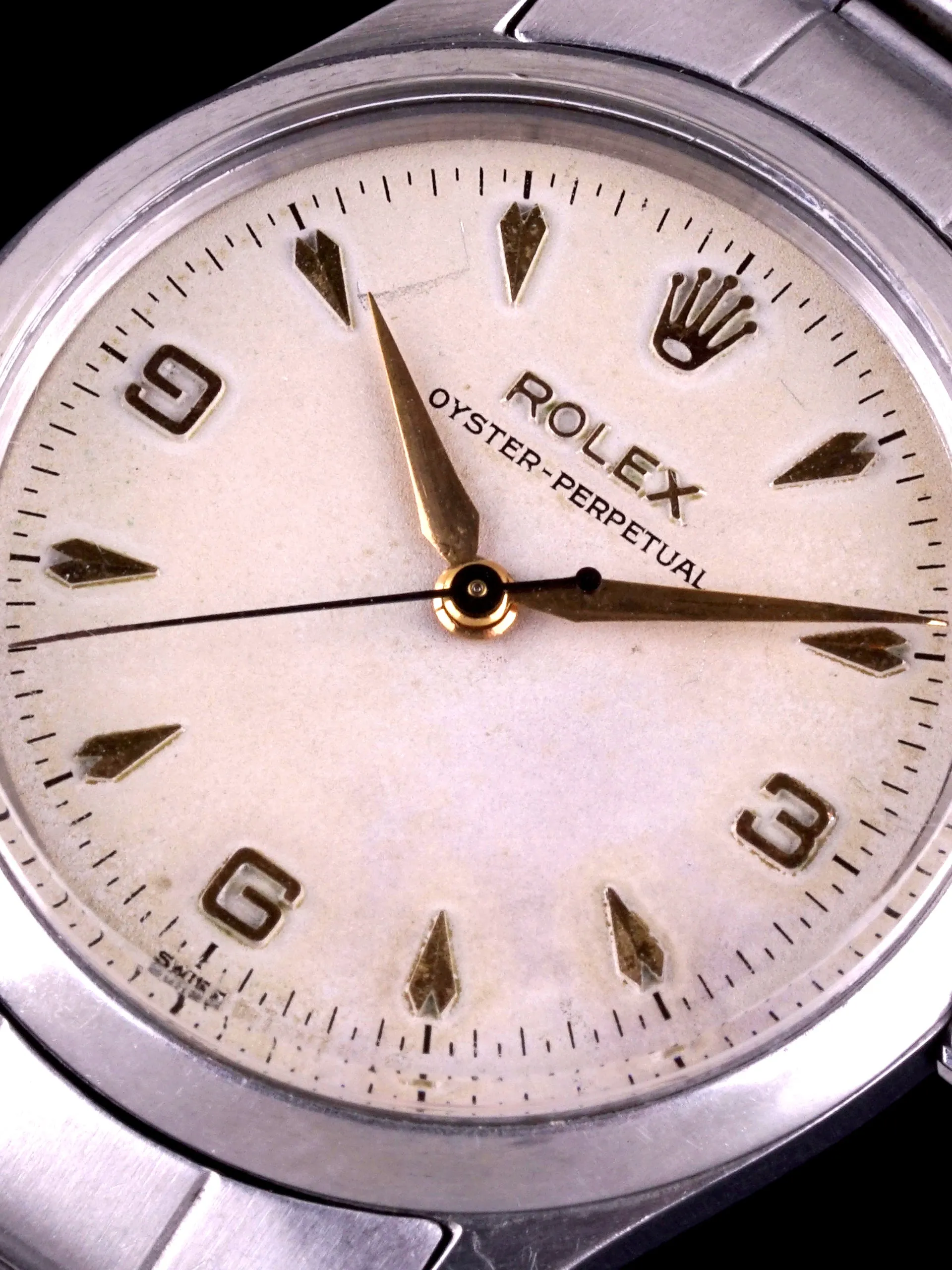 1957 Rolex Oyster-Perpetual (Ref. 6532) Explorer Dial "Flat Case"