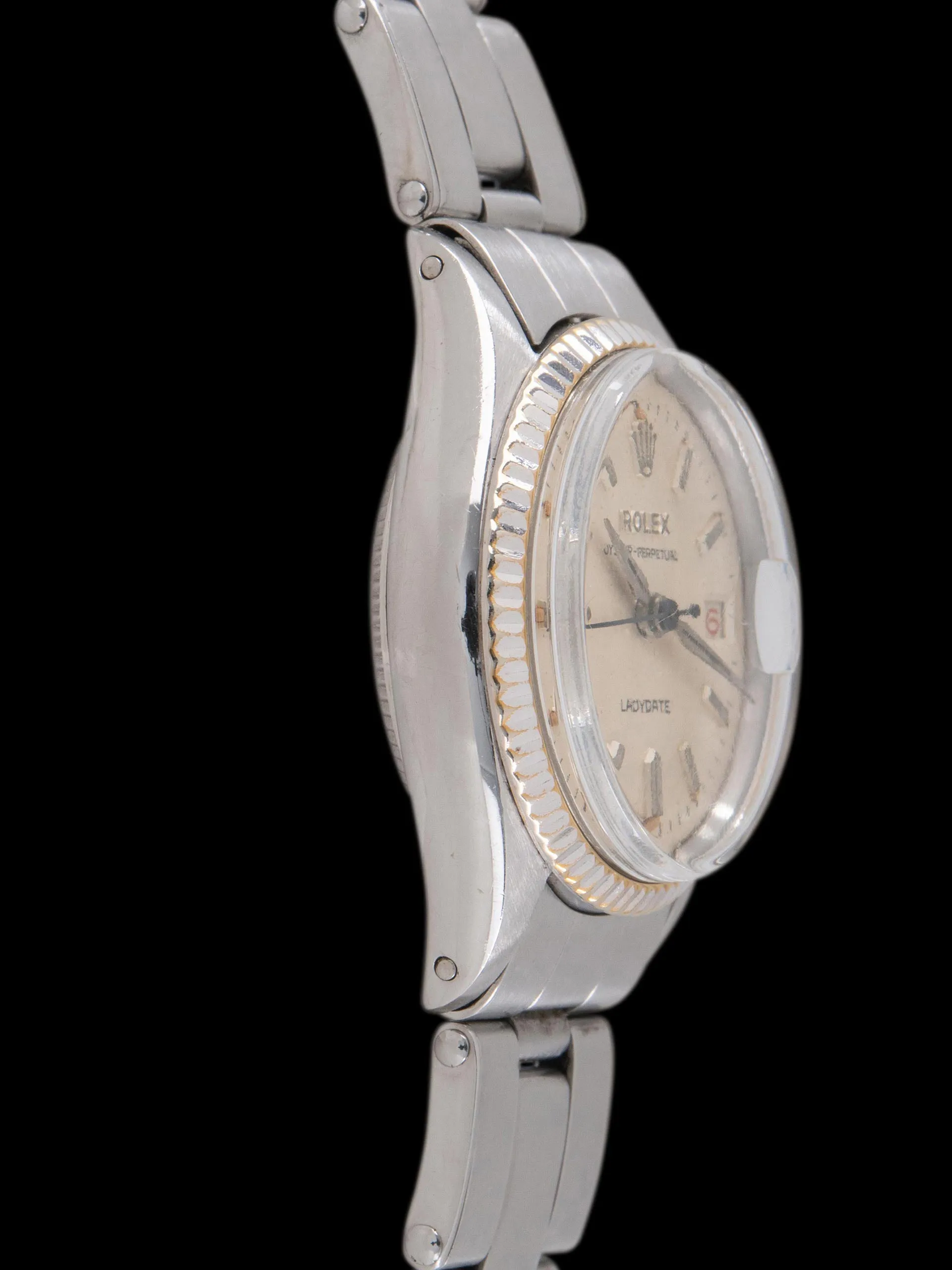 1960 Rolex Ladydate (Ref. 6517) Silver Dial W/ Red Date Wheel