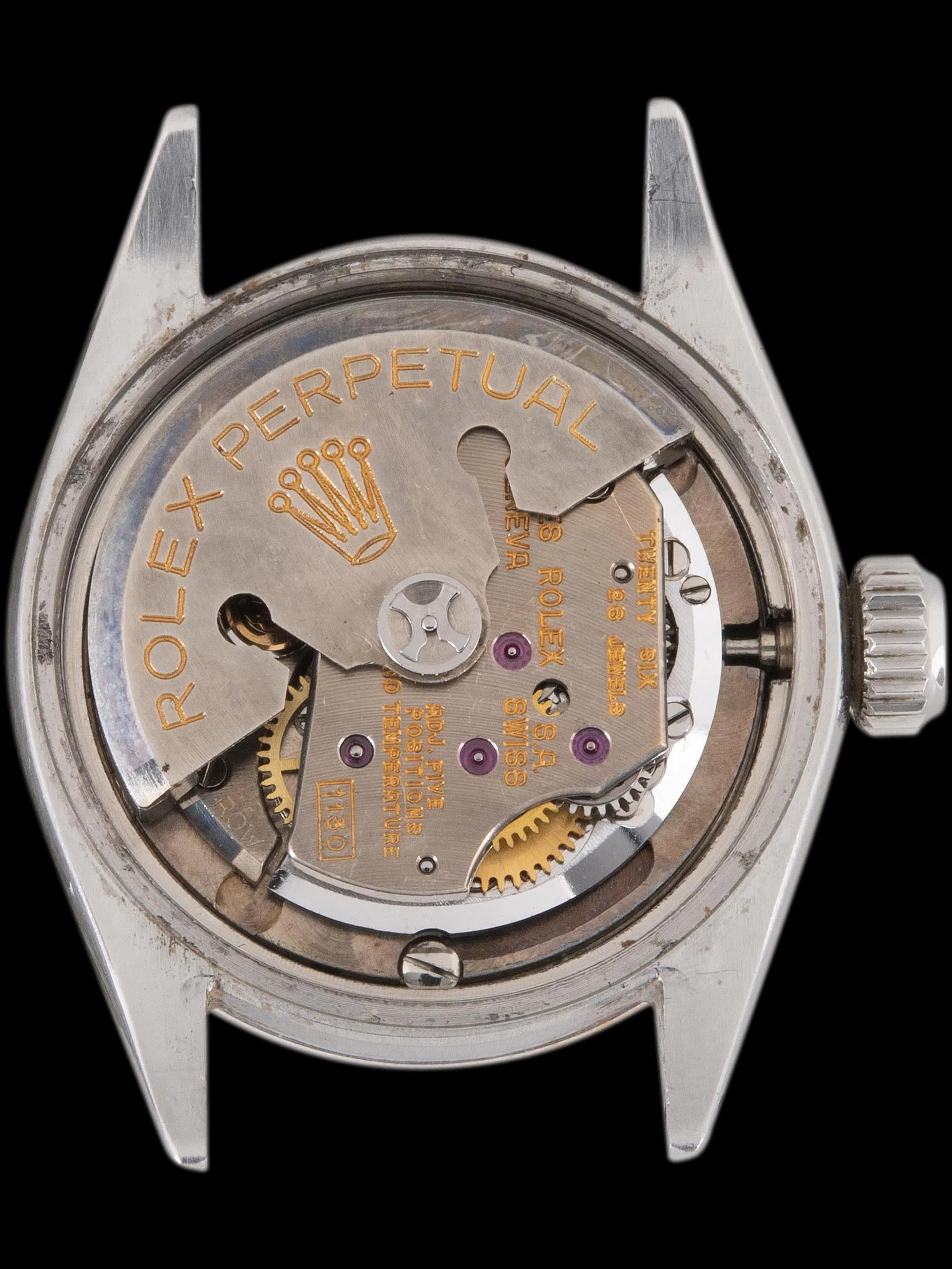 1960 Rolex Ladydate (Ref. 6517) Silver Dial W/ Red Date Wheel