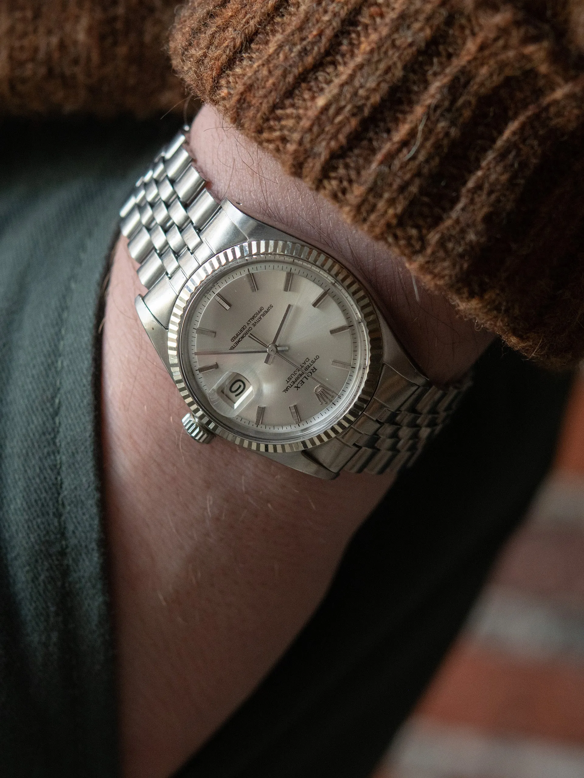 1967 Rolex Datejust (Ref. 1601) Silver Non-Luminous Dial