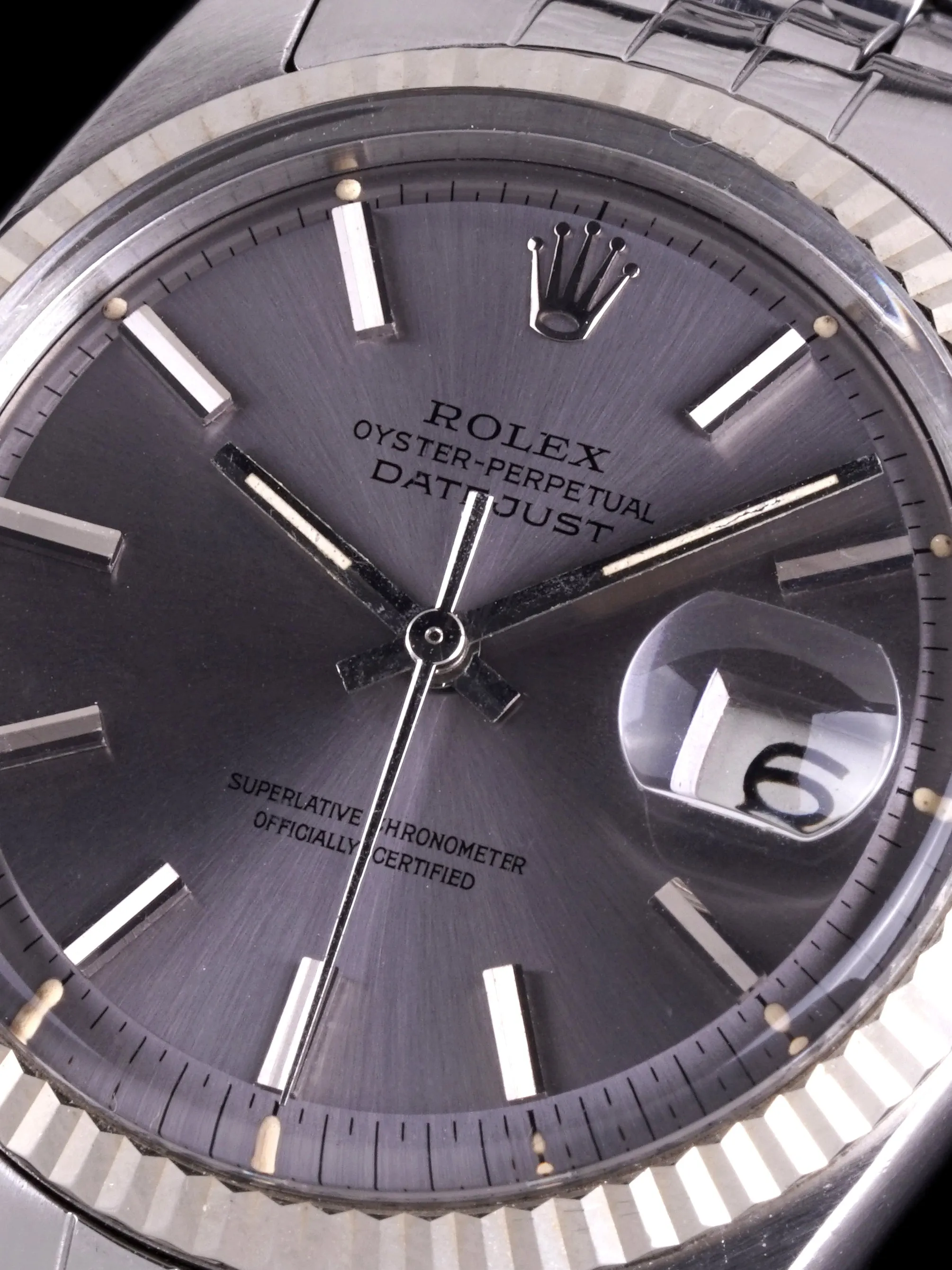 1968 Rolex Datejust (Ref. 1601) Grey Dial