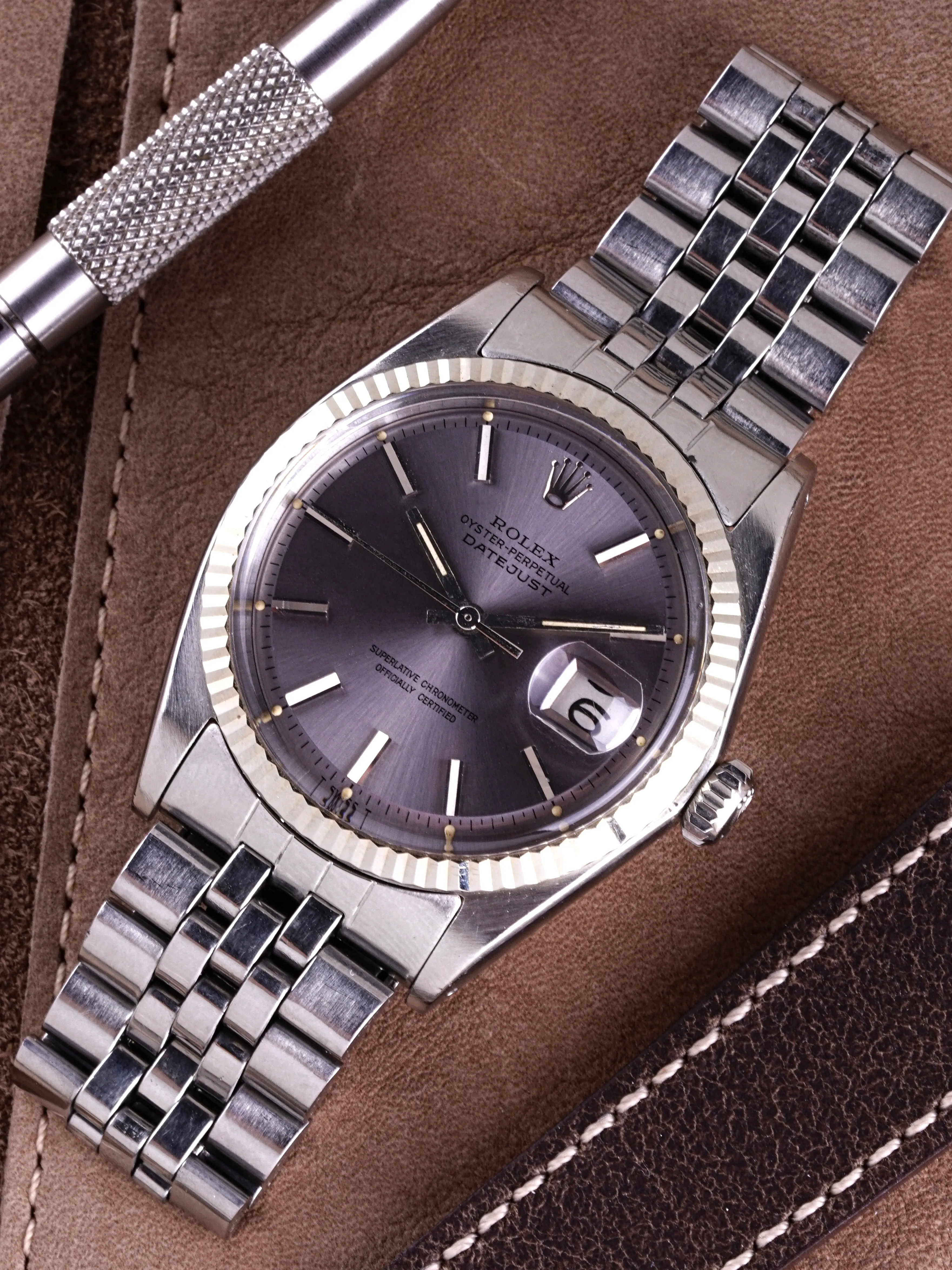 1968 Rolex Datejust (Ref. 1601) Grey Dial