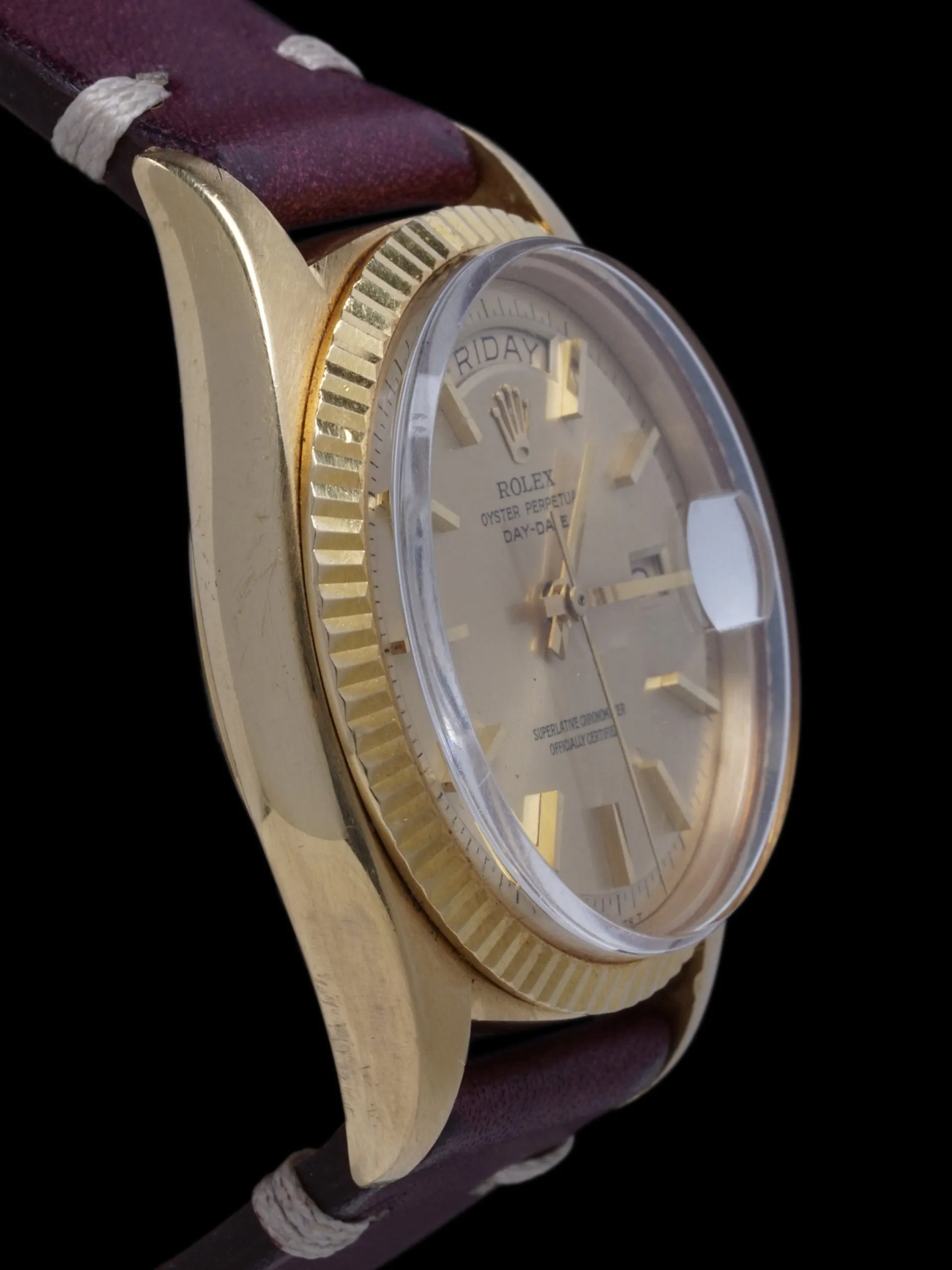 1969 Rolex Day-Date (Ref. 1803) 18K YG "Non-Luminous Dial"