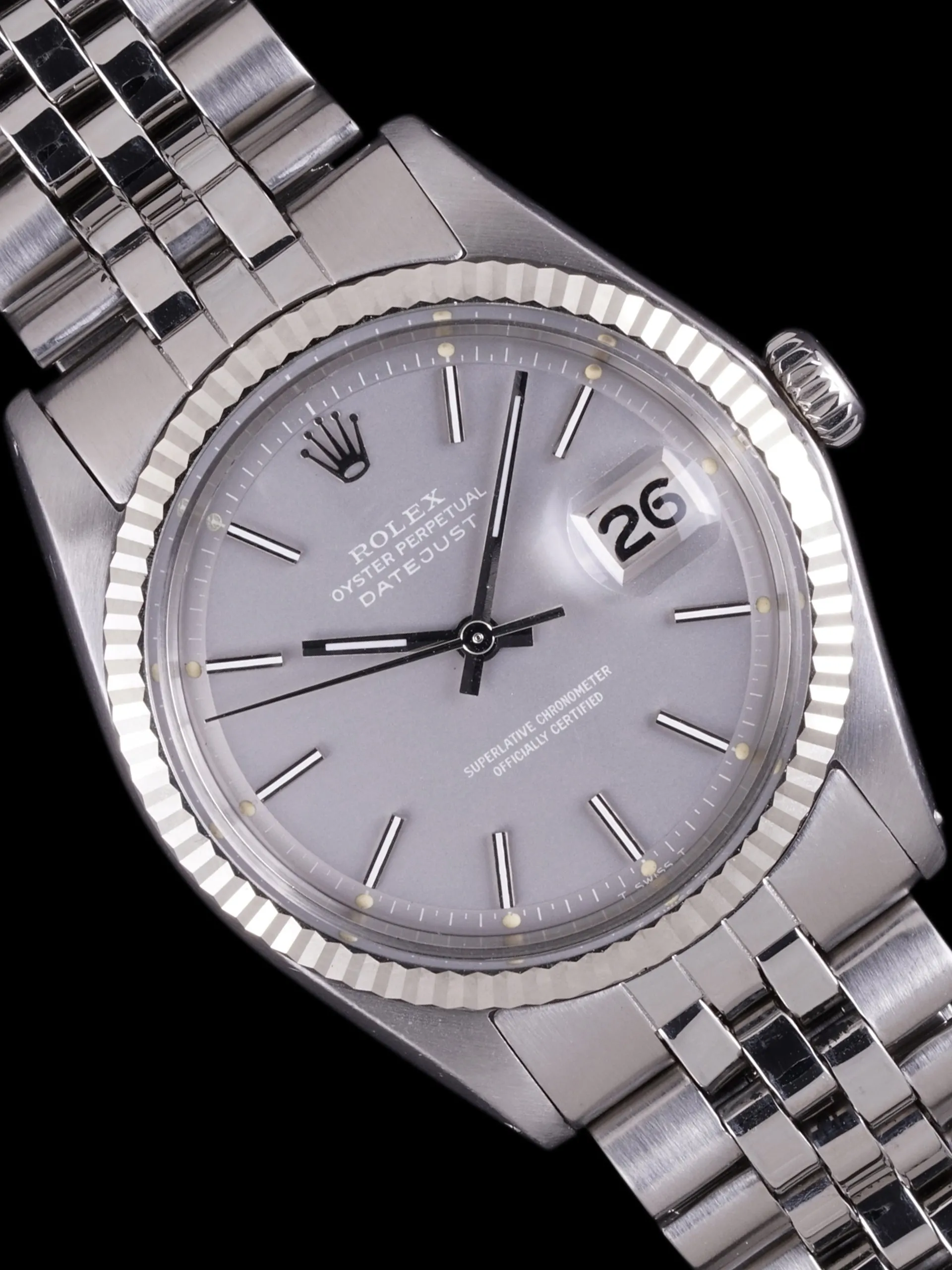 1970 Rolex Datejust (Ref. 1601) Grey "Ghost" Dial