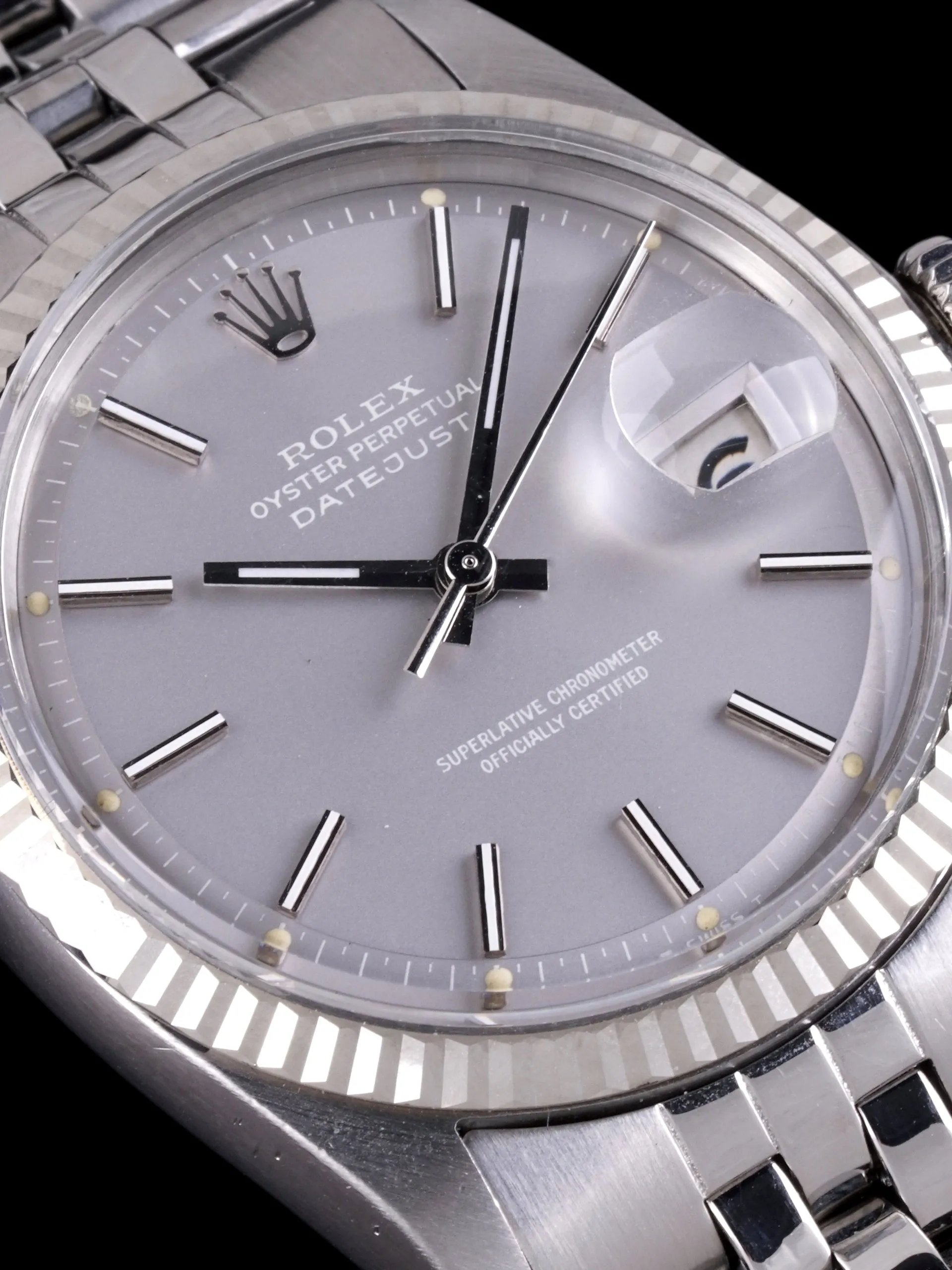1970 Rolex Datejust (Ref. 1601) Grey "Ghost" Dial