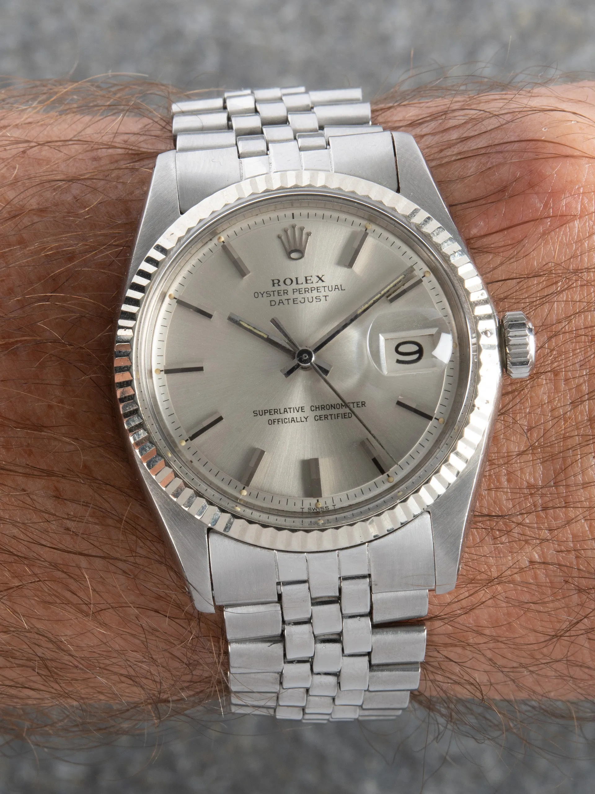 1970 Rolex Datejust (Ref. 1601) Silver Dial