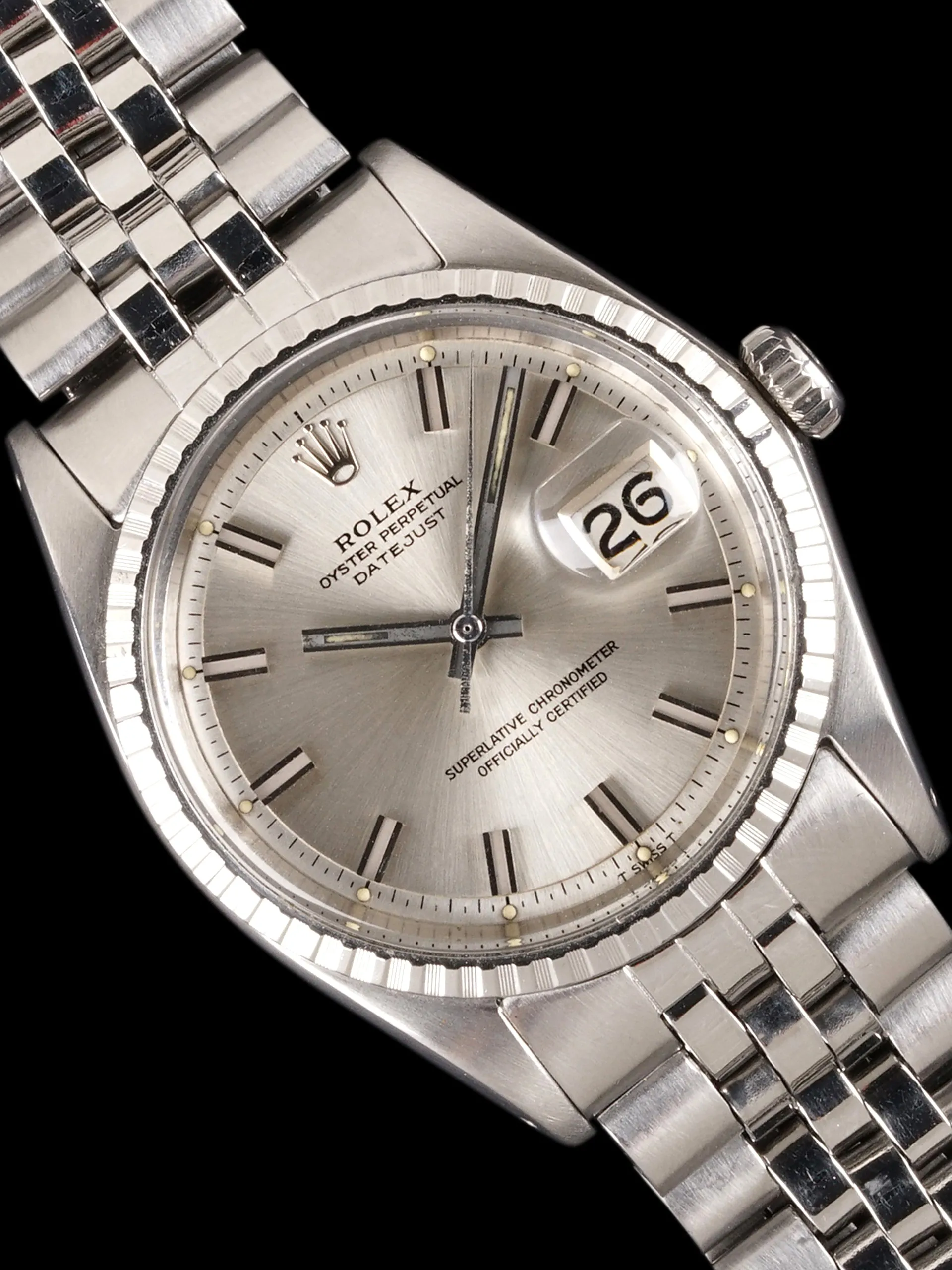 1970 Rolex Datejust (Ref. 1603) "Wide Boy" W/ Papers
