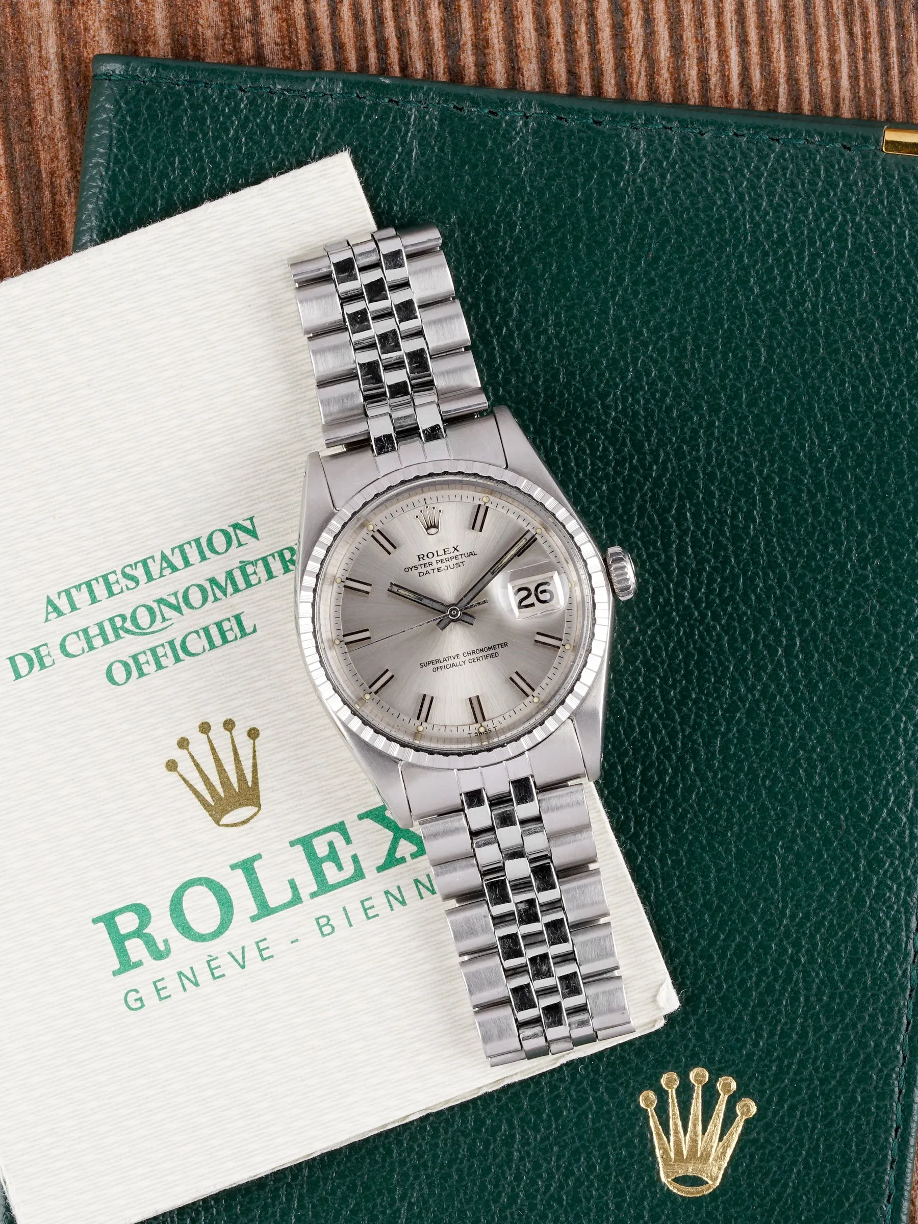 1970 Rolex Datejust (Ref. 1603) "Wide Boy" W/ Papers