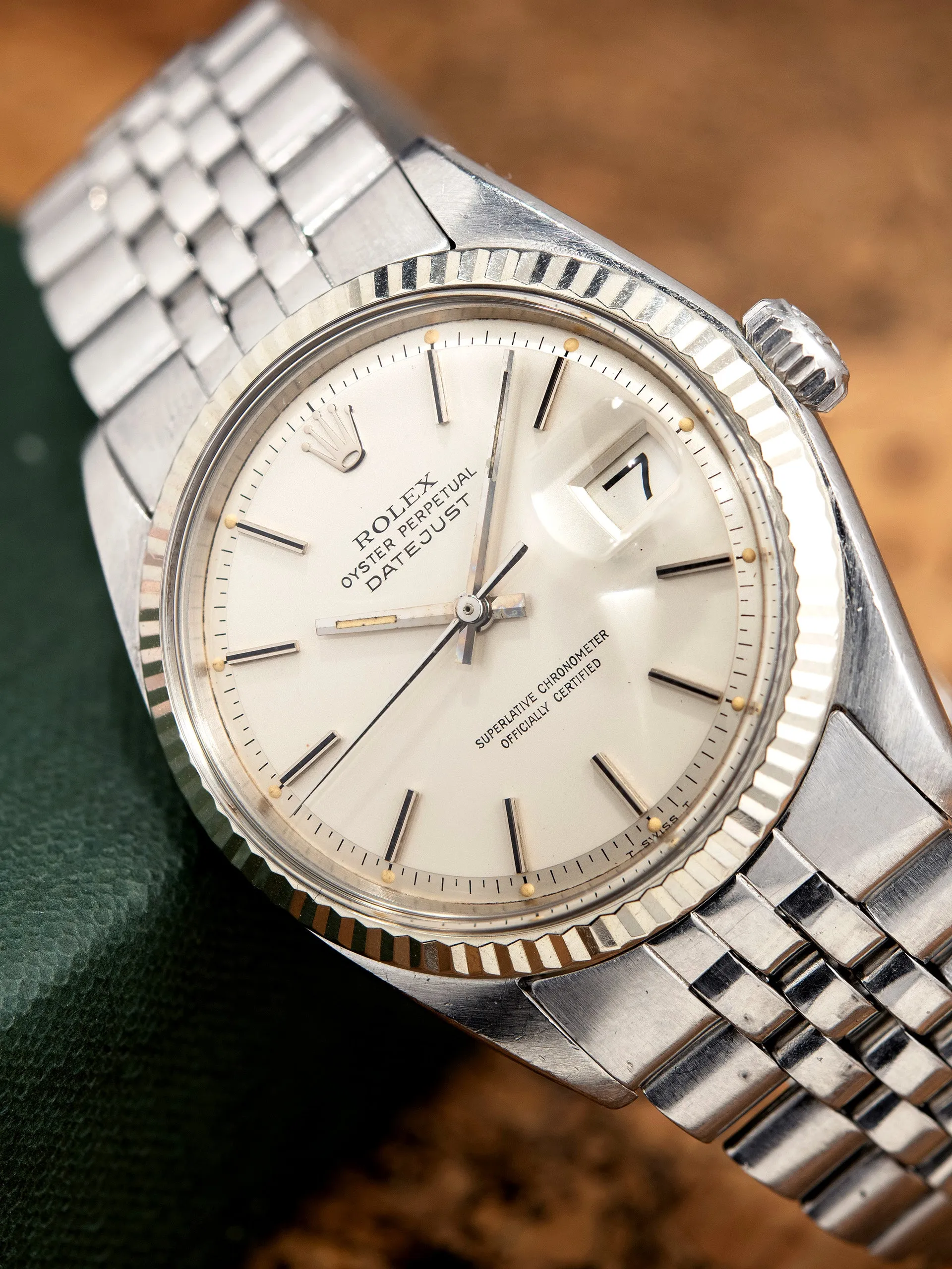 1971 Rolex Datejust (Ref. 1601) Satin Silver Dial