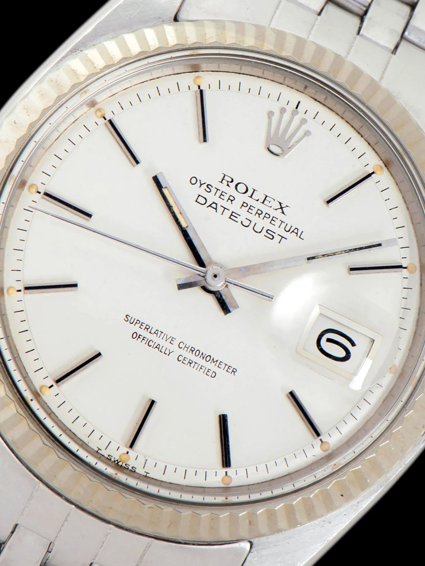 1971 Rolex Datejust (Ref. 1601) Satin Silver Dial