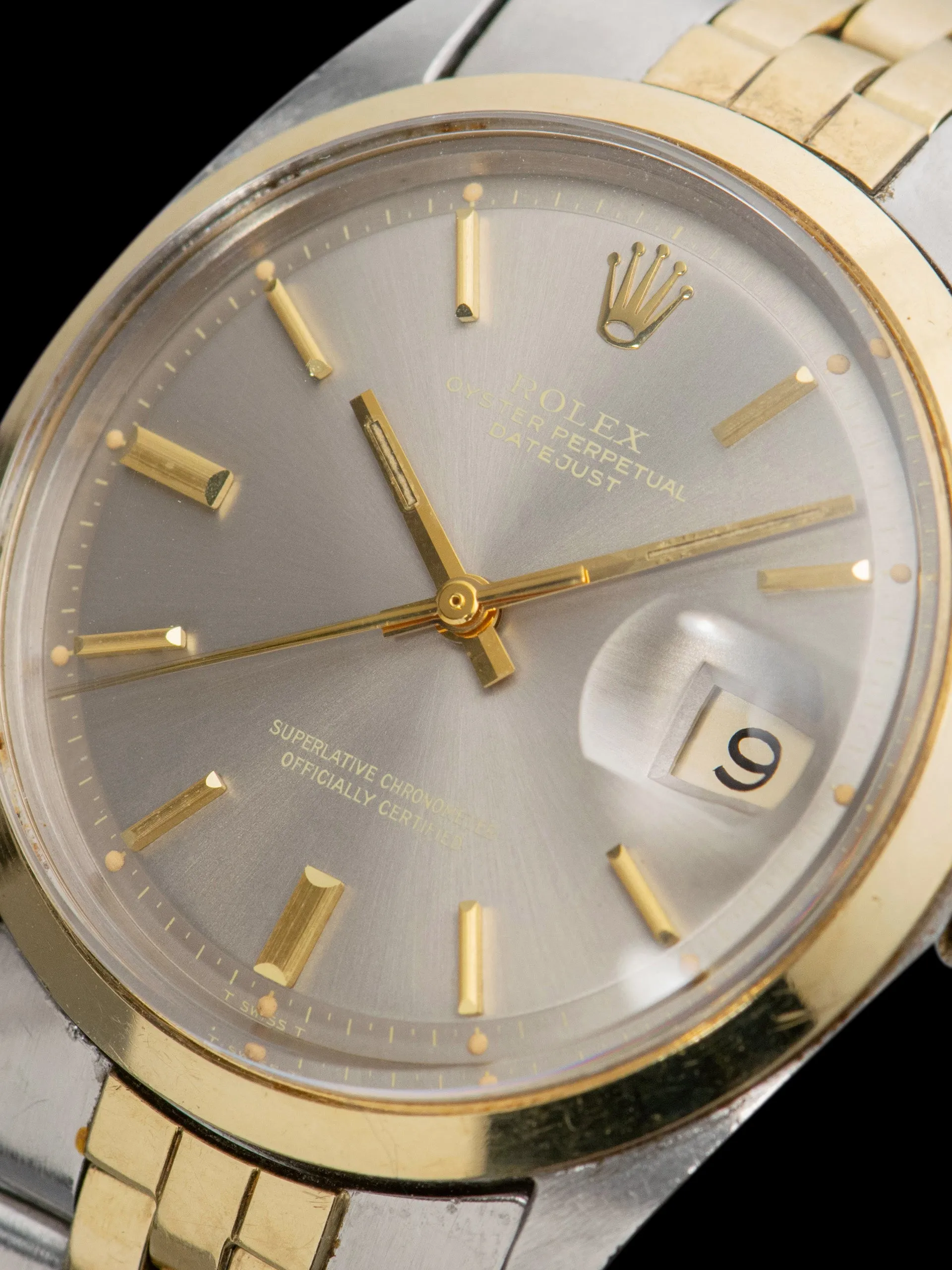 1971 Rolex Two-Tone Datejust (Ref. 1600) Grey Dial