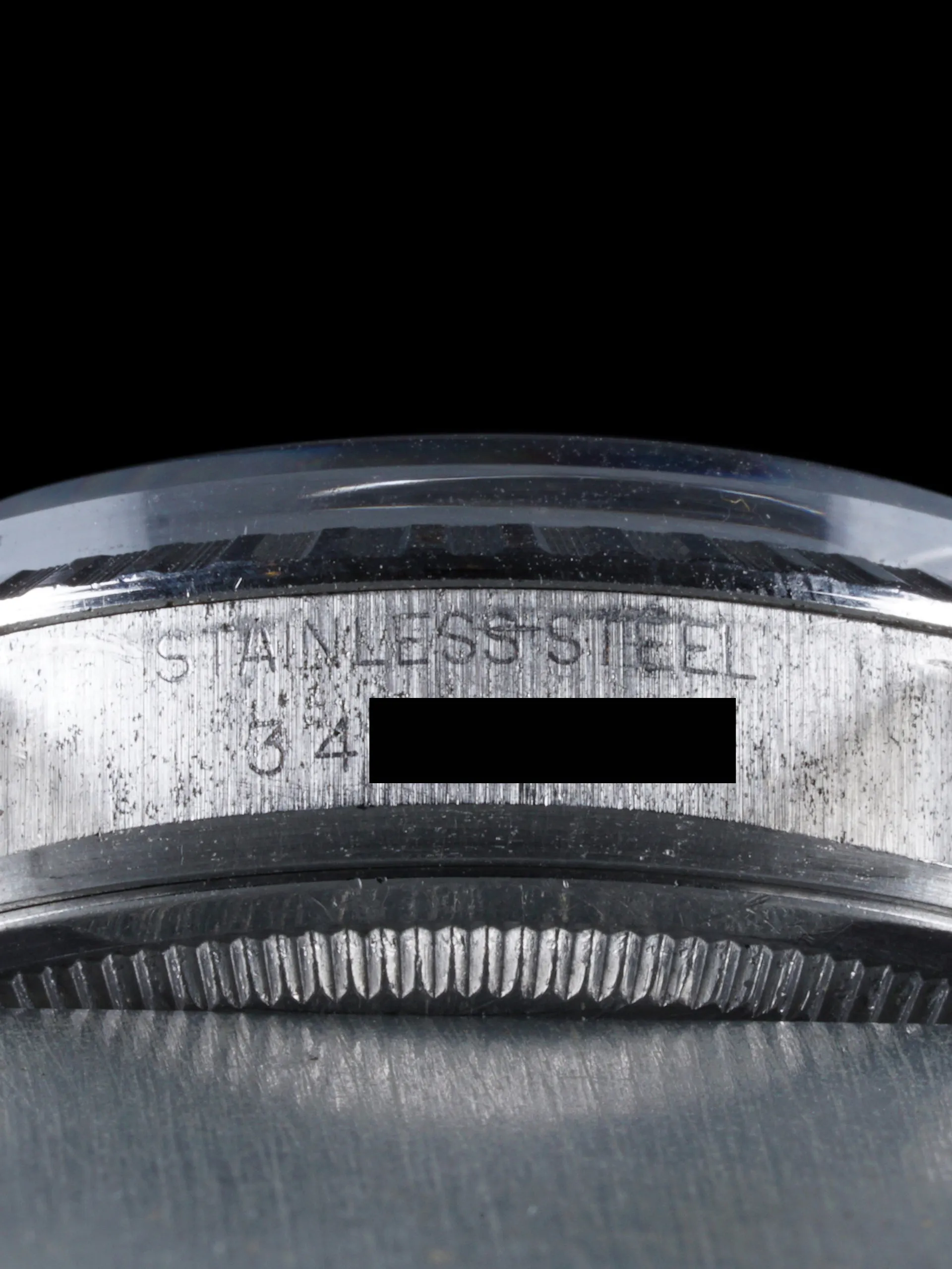 1973 Rolex Datejust (Ref. 1603) Non-Luminous Black "Confetti Dial"