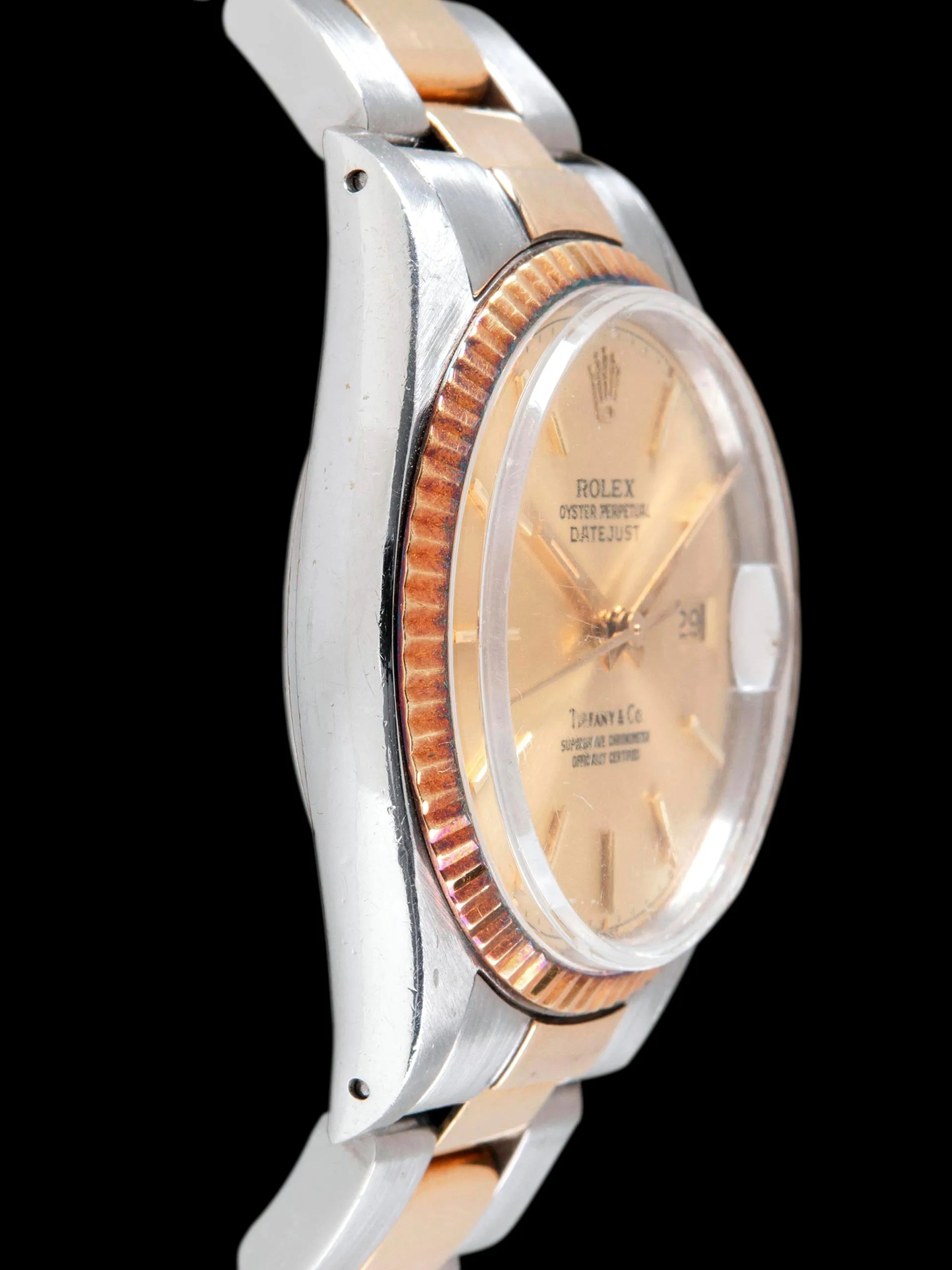 1978 Rolex Two-Tone Datejust (Ref. 16013) Champagne "Tiffany & Co." Dial