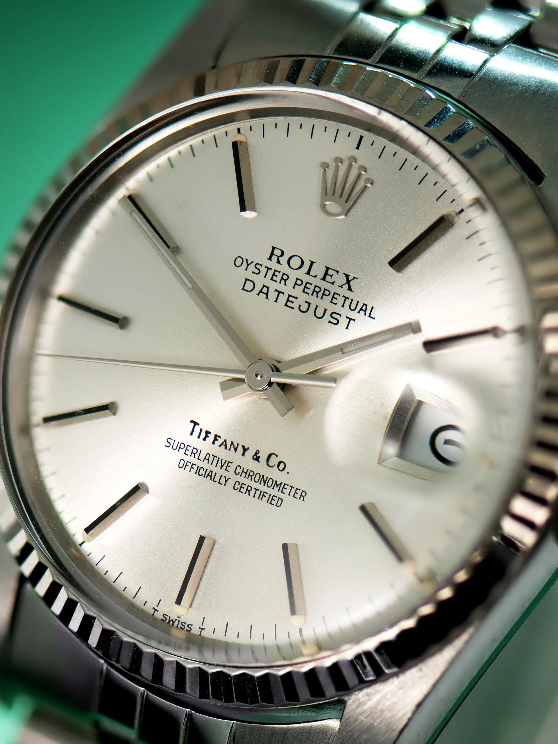 1984 Rolex Datejust (Ref. 16014) Silver "Tiffany & Co." Dial