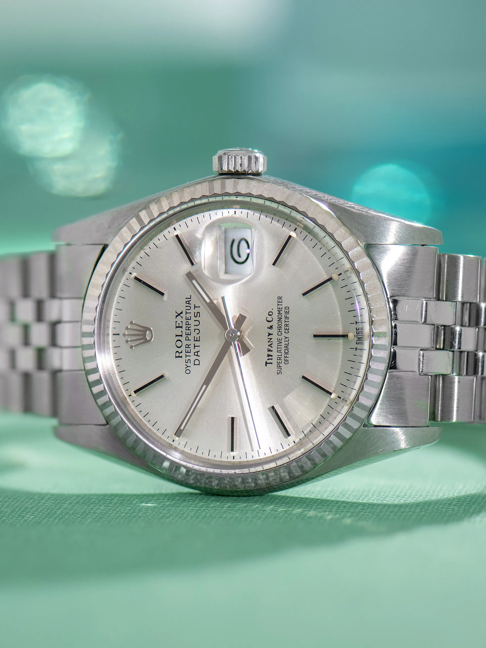 1984 Rolex Datejust (Ref. 16014) Silver "Tiffany & Co." Dial