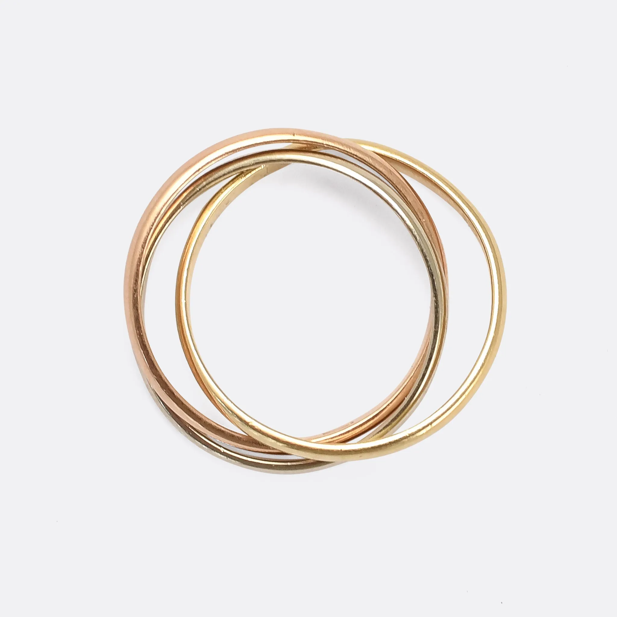 2000s Ukrainian Trinity Wedding Ring