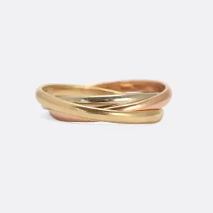 2000s Ukrainian Trinity Wedding Ring