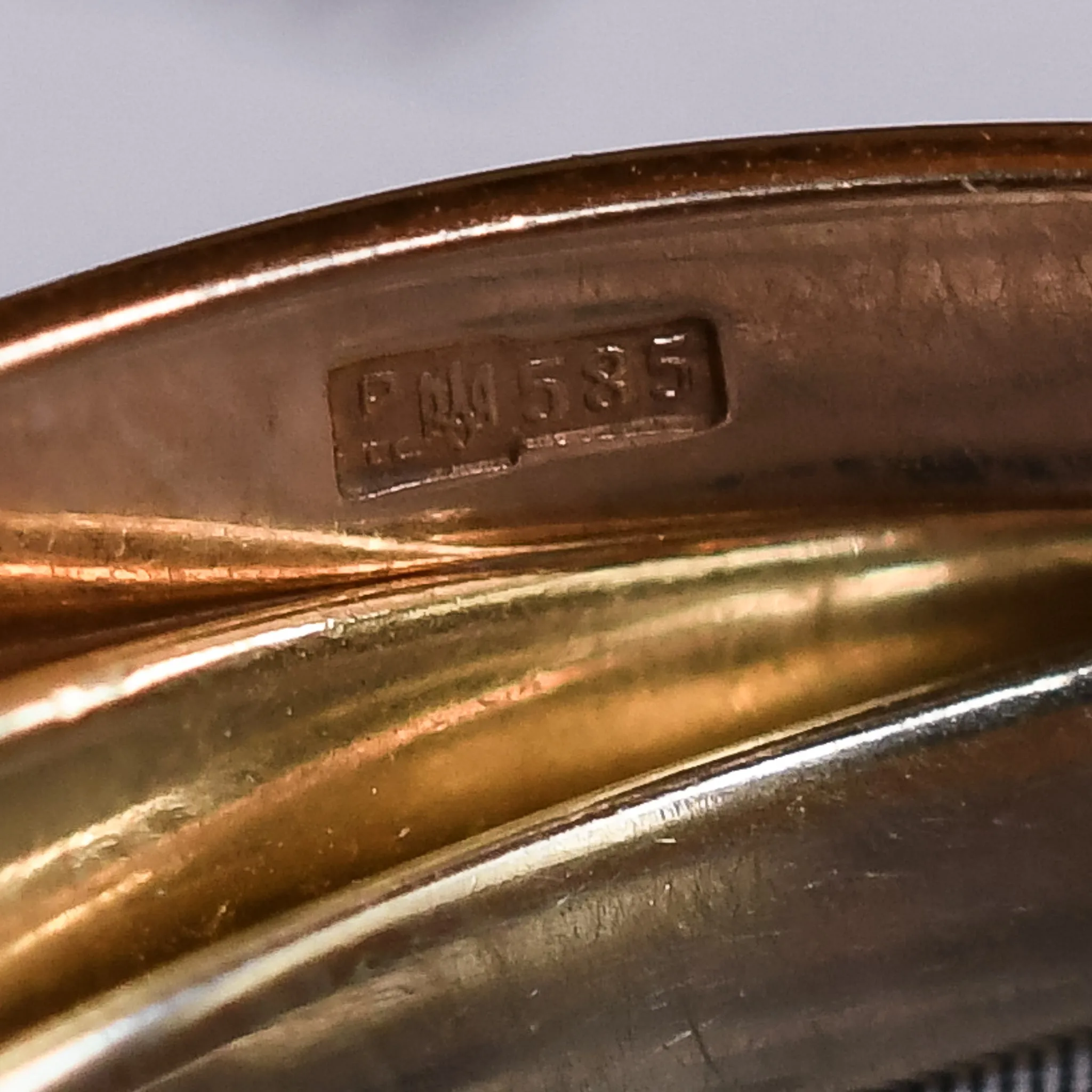 2000s Ukrainian Trinity Wedding Ring
