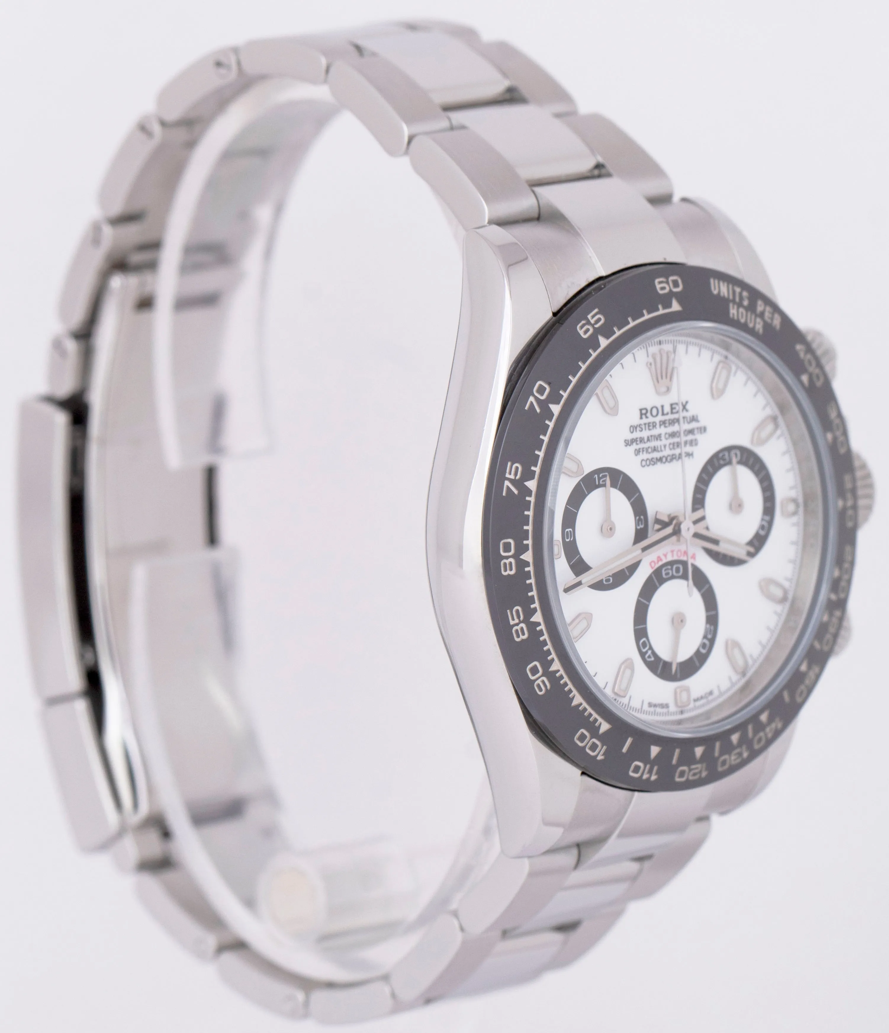 2022 NEW PAPERS Rolex Daytona Cosmograph 40mm PANDA Steel Watch 116500 LN BOX