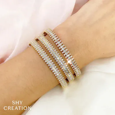 2.55ctw Diamond Bangle