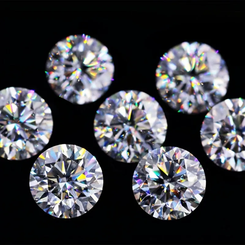 2pc Stainless Steel Zirconia Earrings Non-Allergic Faux Diamond Studs