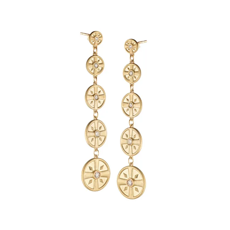 5 Drop Diamond Dangle
