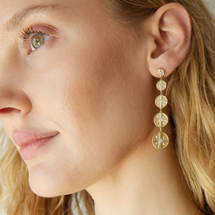 5 Drop Diamond Dangle