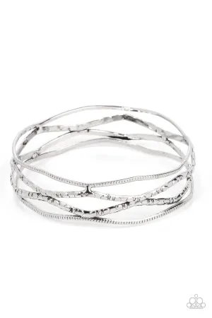 A Narrow ESCAPADE - Silver Bracelet