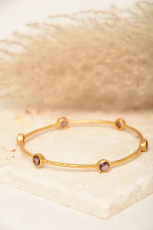 AMETHYST MILANO BANGLE